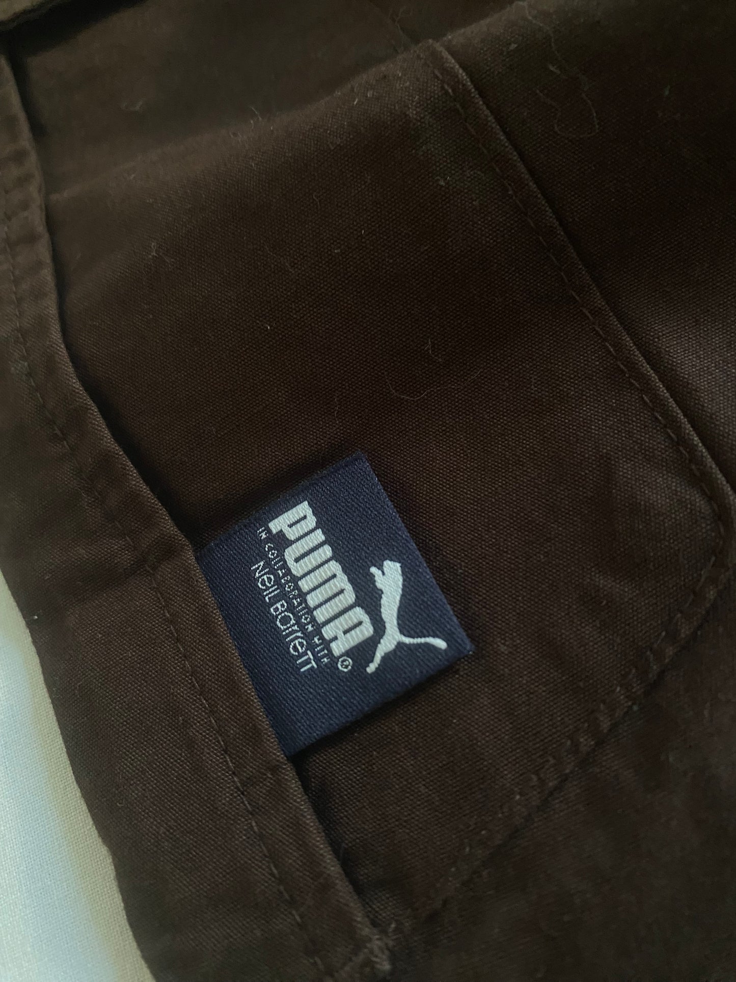 Y2K Puma x Neil Barrett Italy Football National Team Cargo 3/4 Shorts