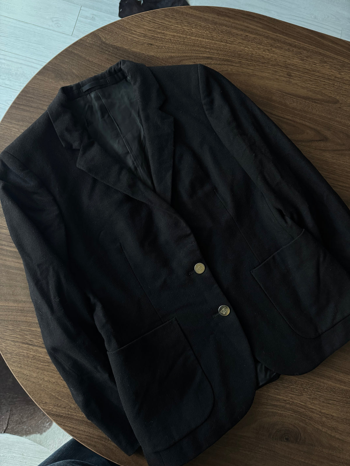 Blazer Vintage Burberry Negru | S Damă