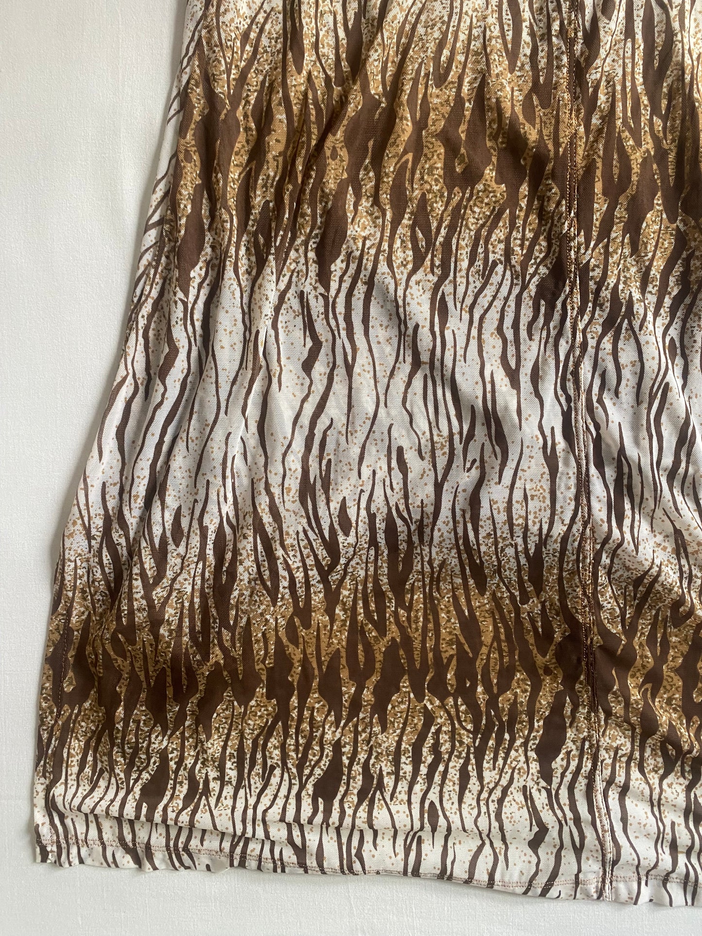 🐆 Top Y2K Animal Print – Mărimea M