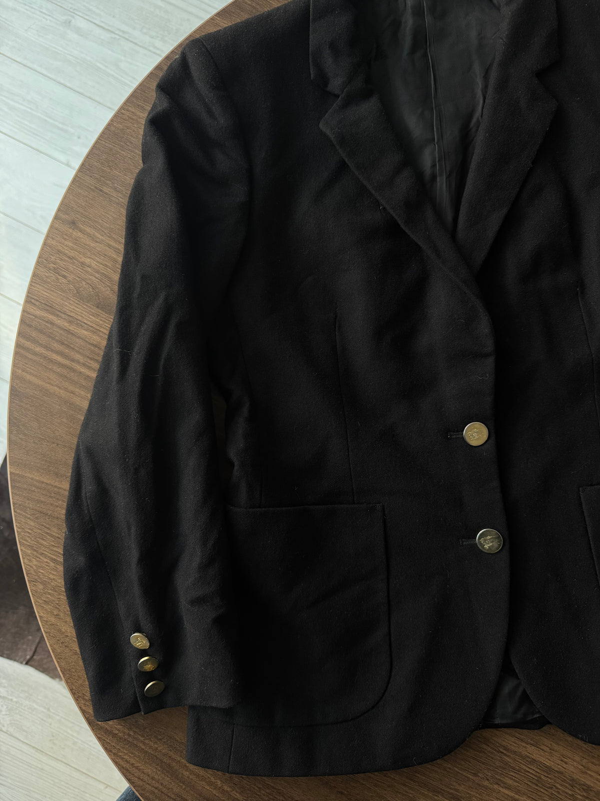 Blazer Vintage Burberry Negru | S Damă