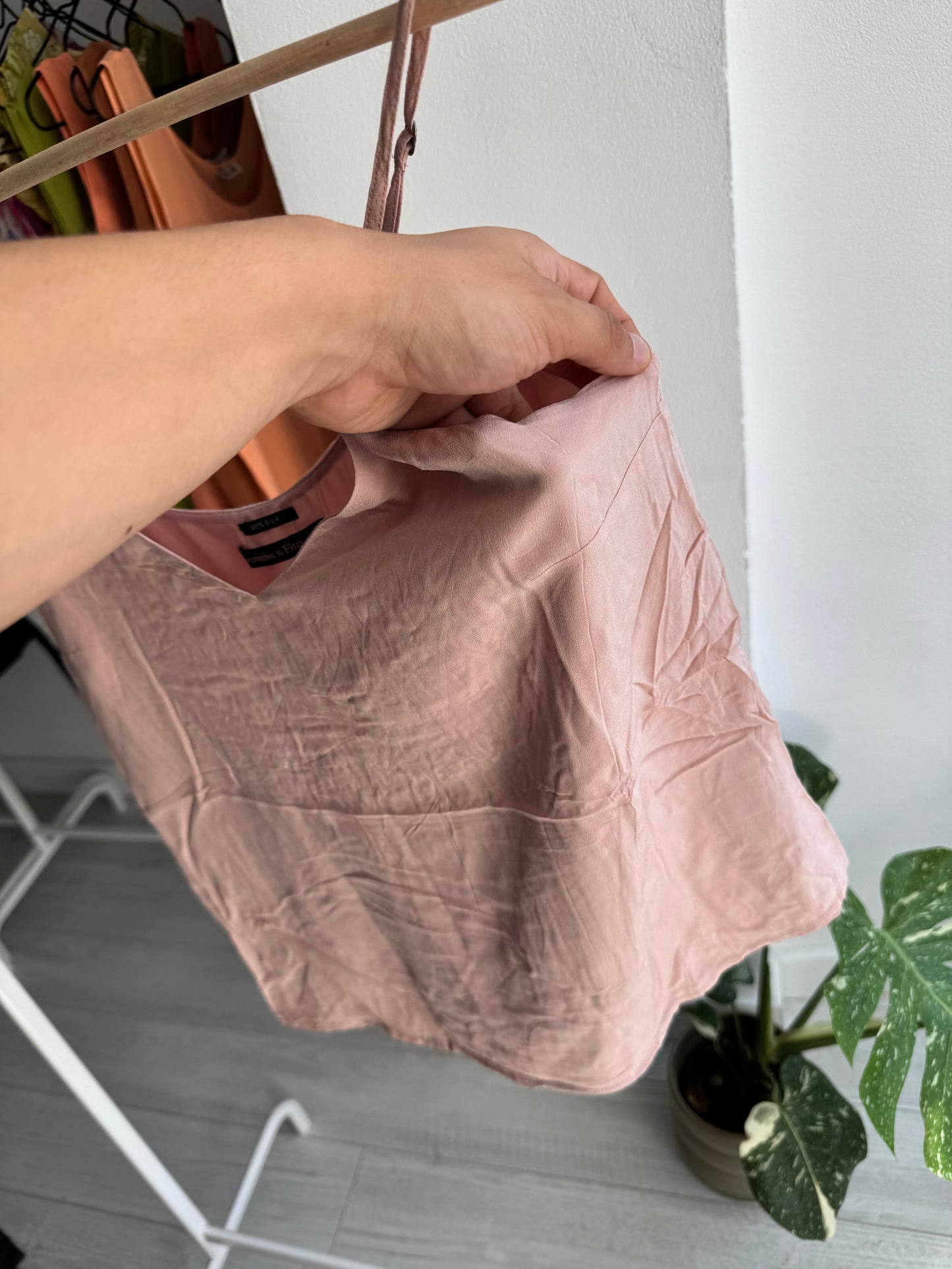 👚 Top Y2K Abercrombie & Fitch din Mătase – L Damă