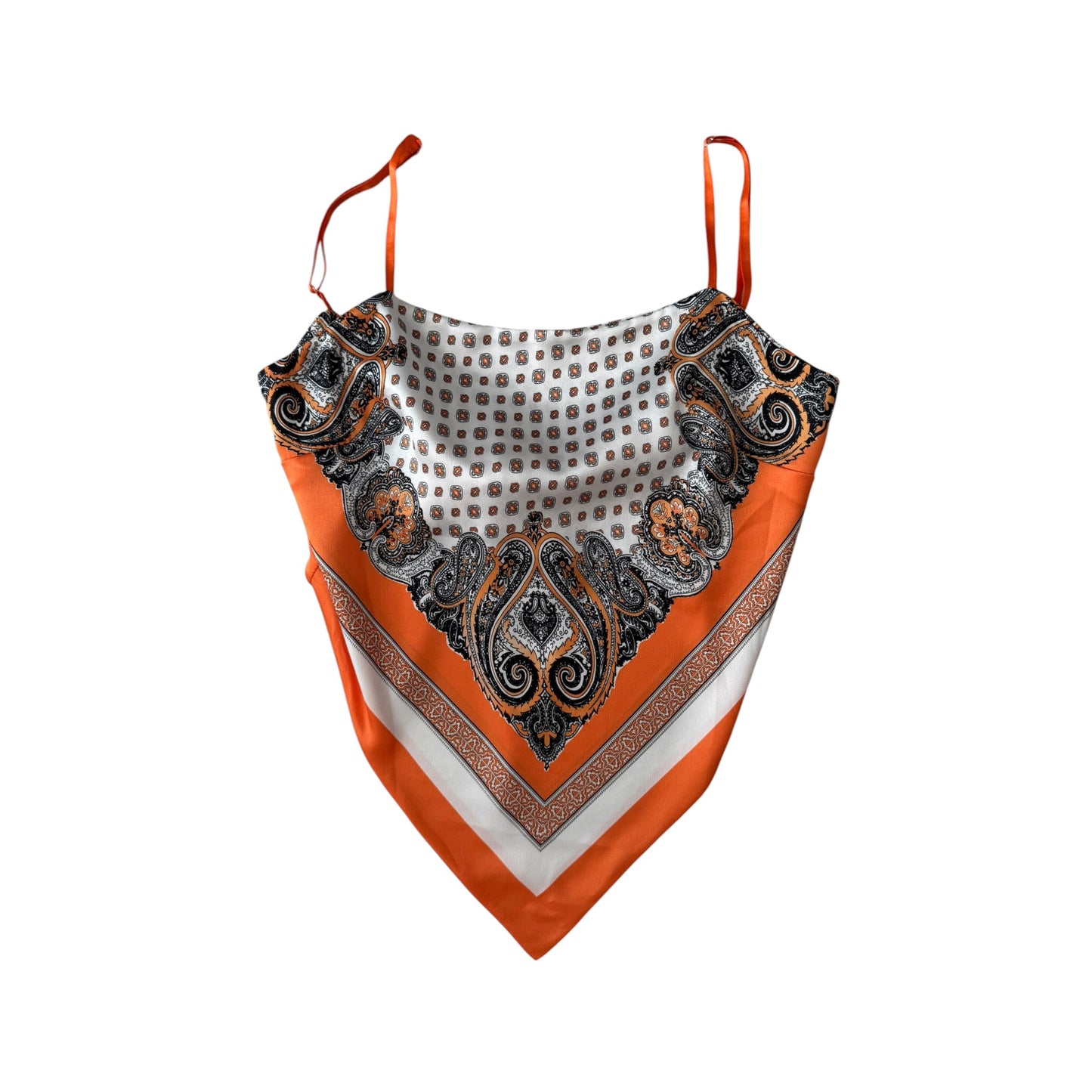 👚 Top Y2K Bandana – Mărime Universală – Made in Italy
