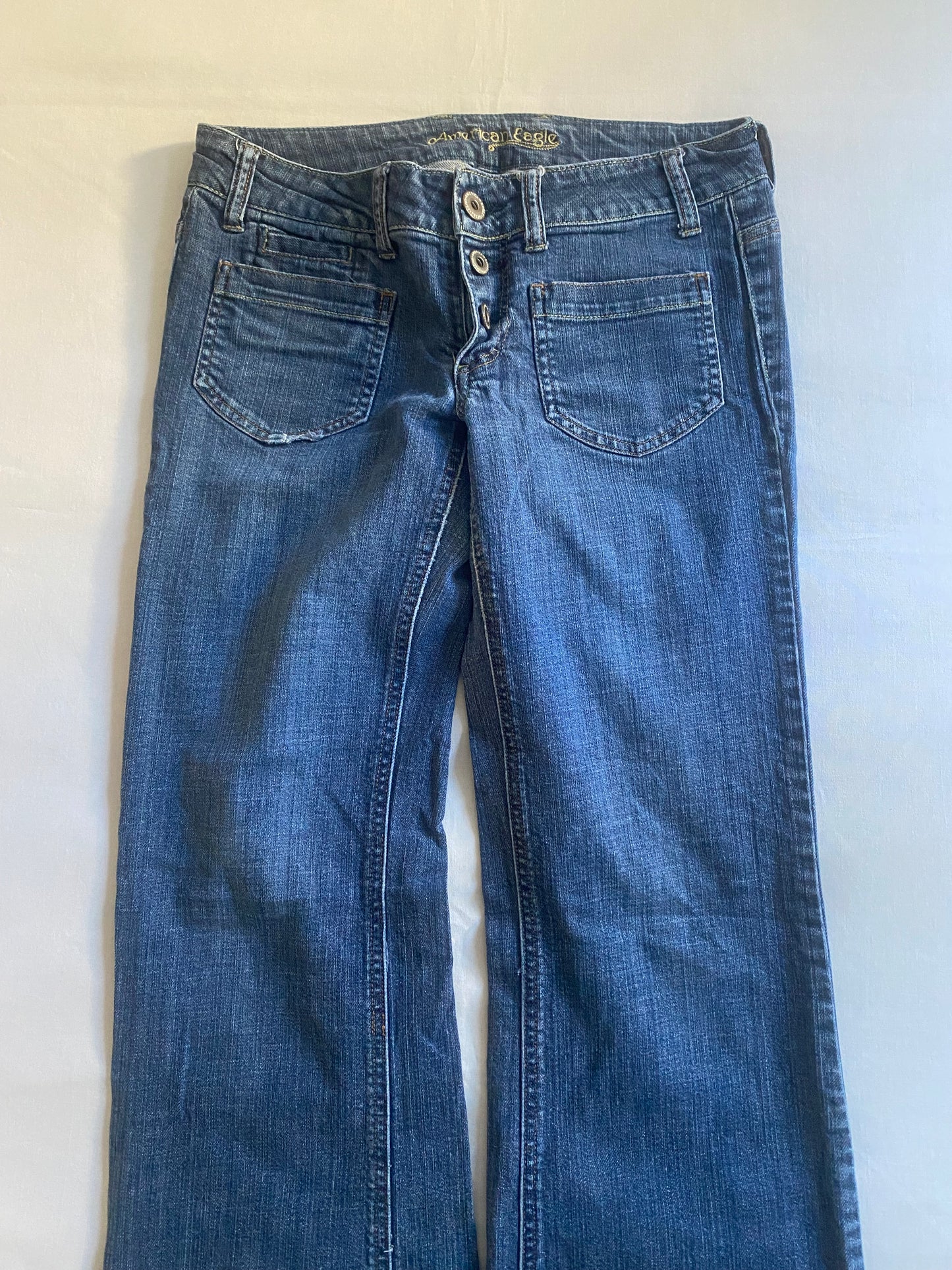 Jeans Y2K American Eagle – Bootcut – Mărime US 6 (≈ EU 38)