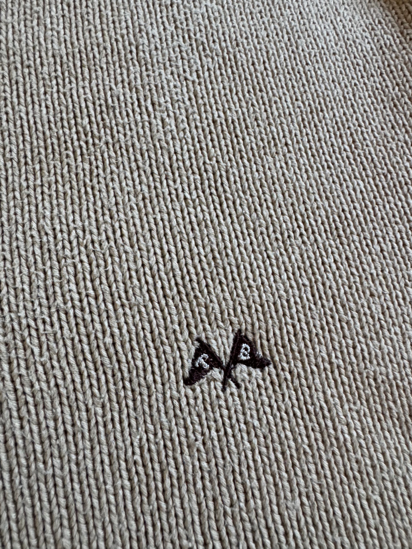 🧶 Pulover vintage Thomas Burberry – crem – Made in Spain – mărimea M