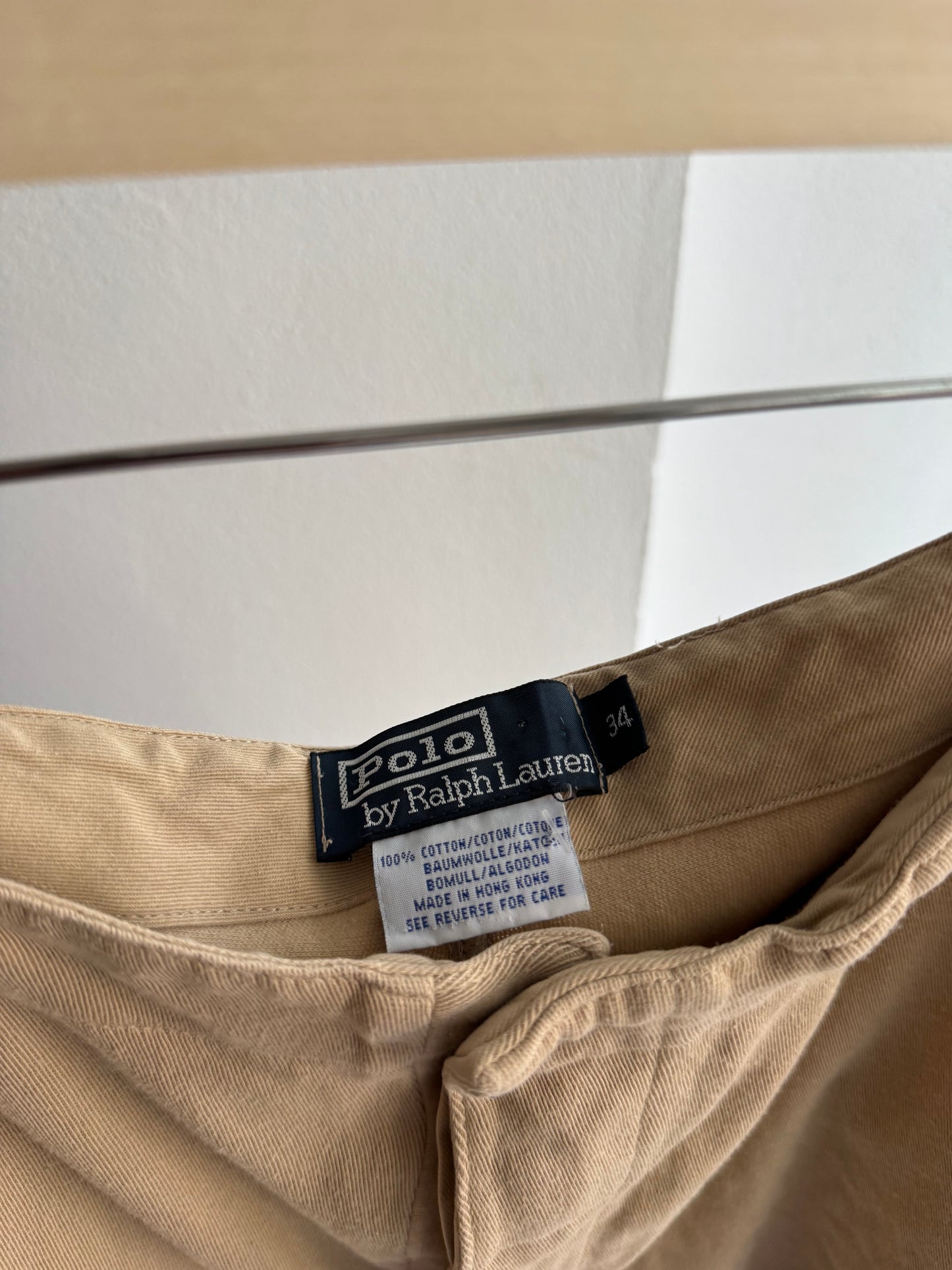 🐴 Pantaloni Scurți Cargo Vintage Ralph Lauren Polo – US 34