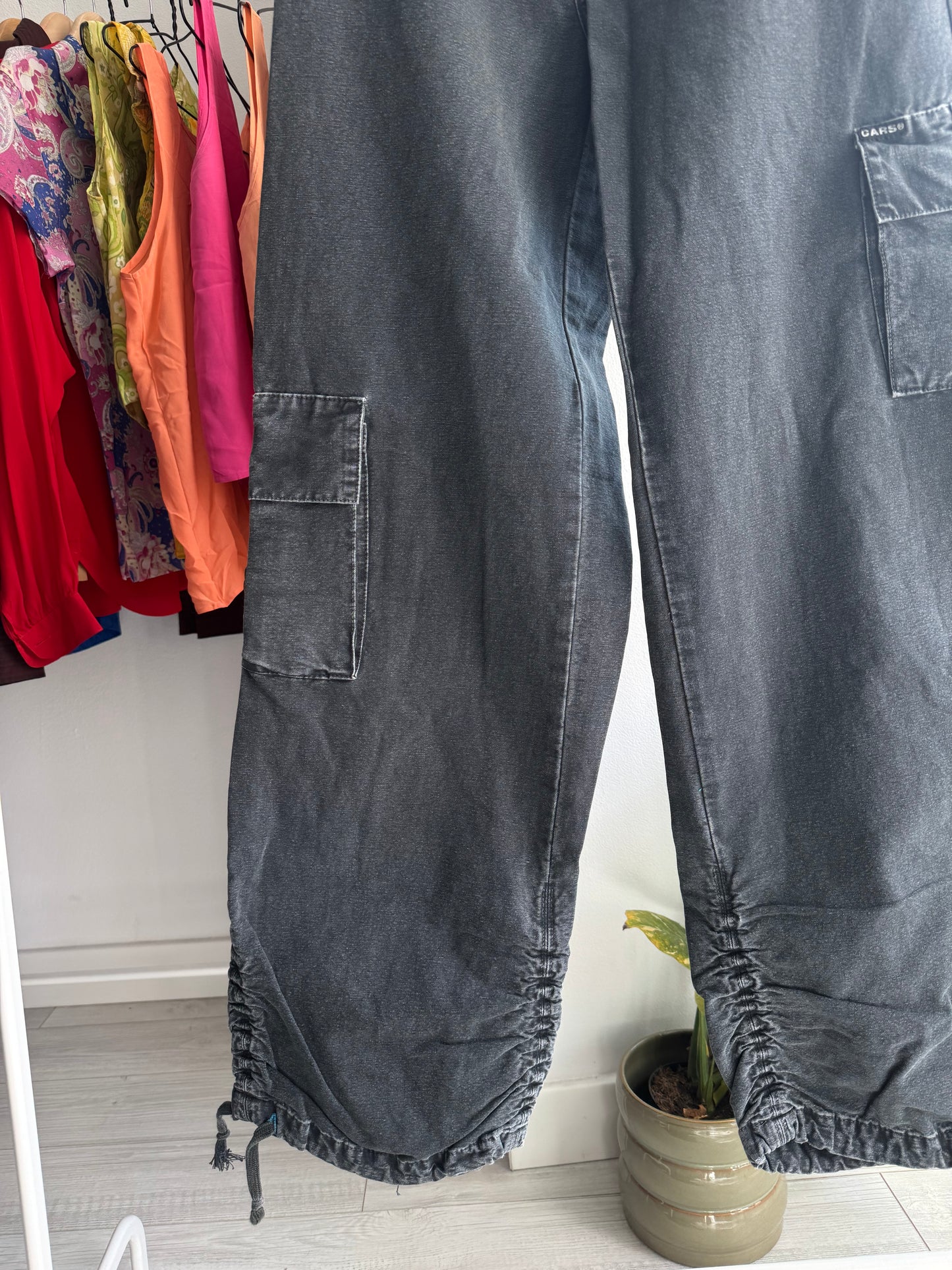 🪖 Pantaloni Cargo Baggy Washed Y2K Deadstock | New with Tags – M şi L