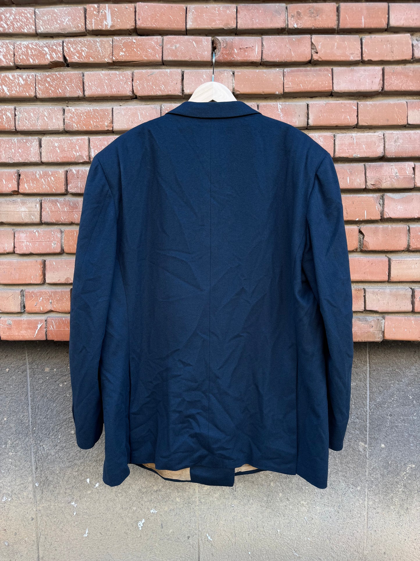 🎩 Blazer Vintage Brioni din Cașmir Light Navy – IT 60