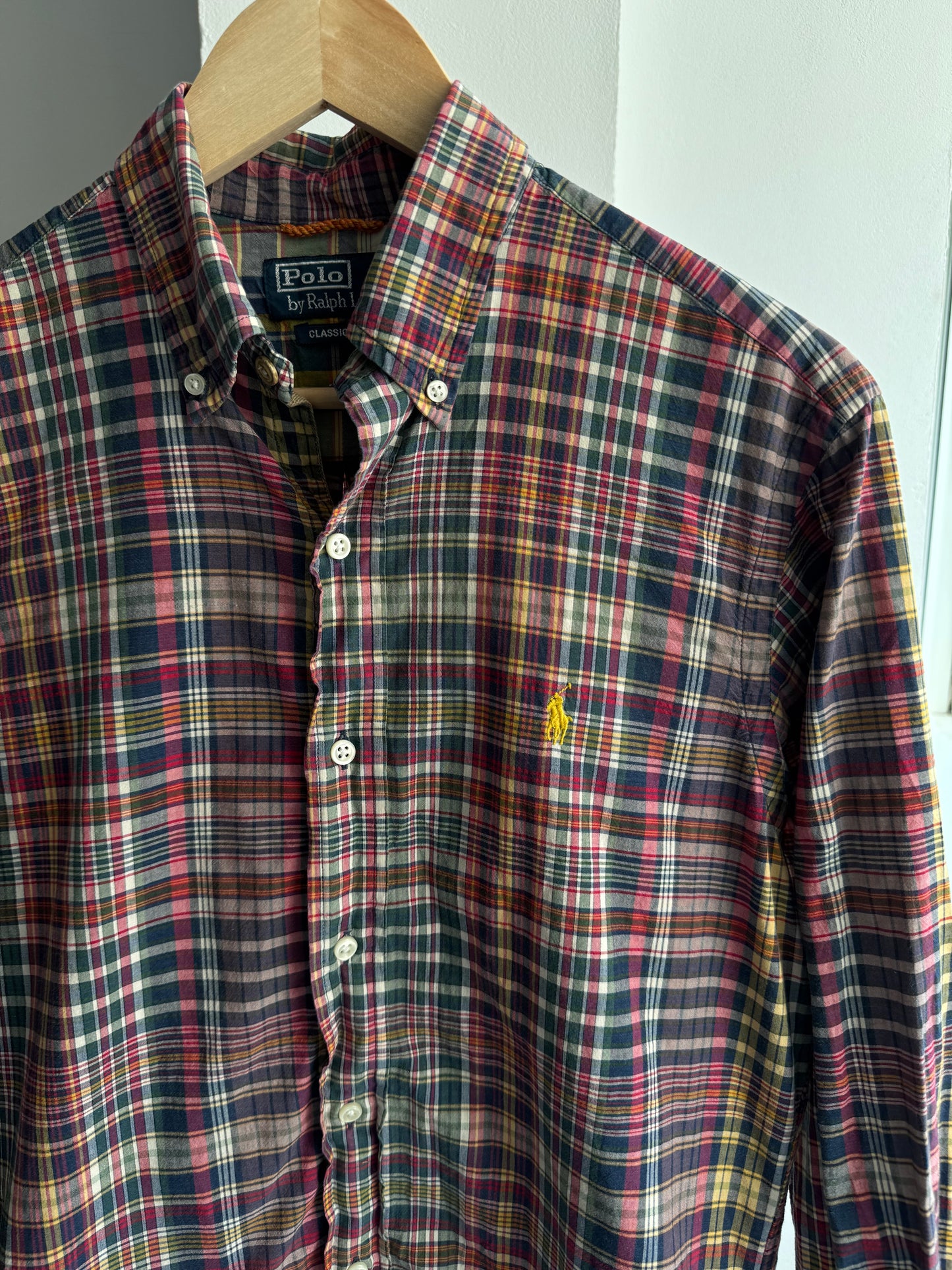 🐴 Vintage Polo Ralph Lauren Cămașă Carouri – S Bărbați
