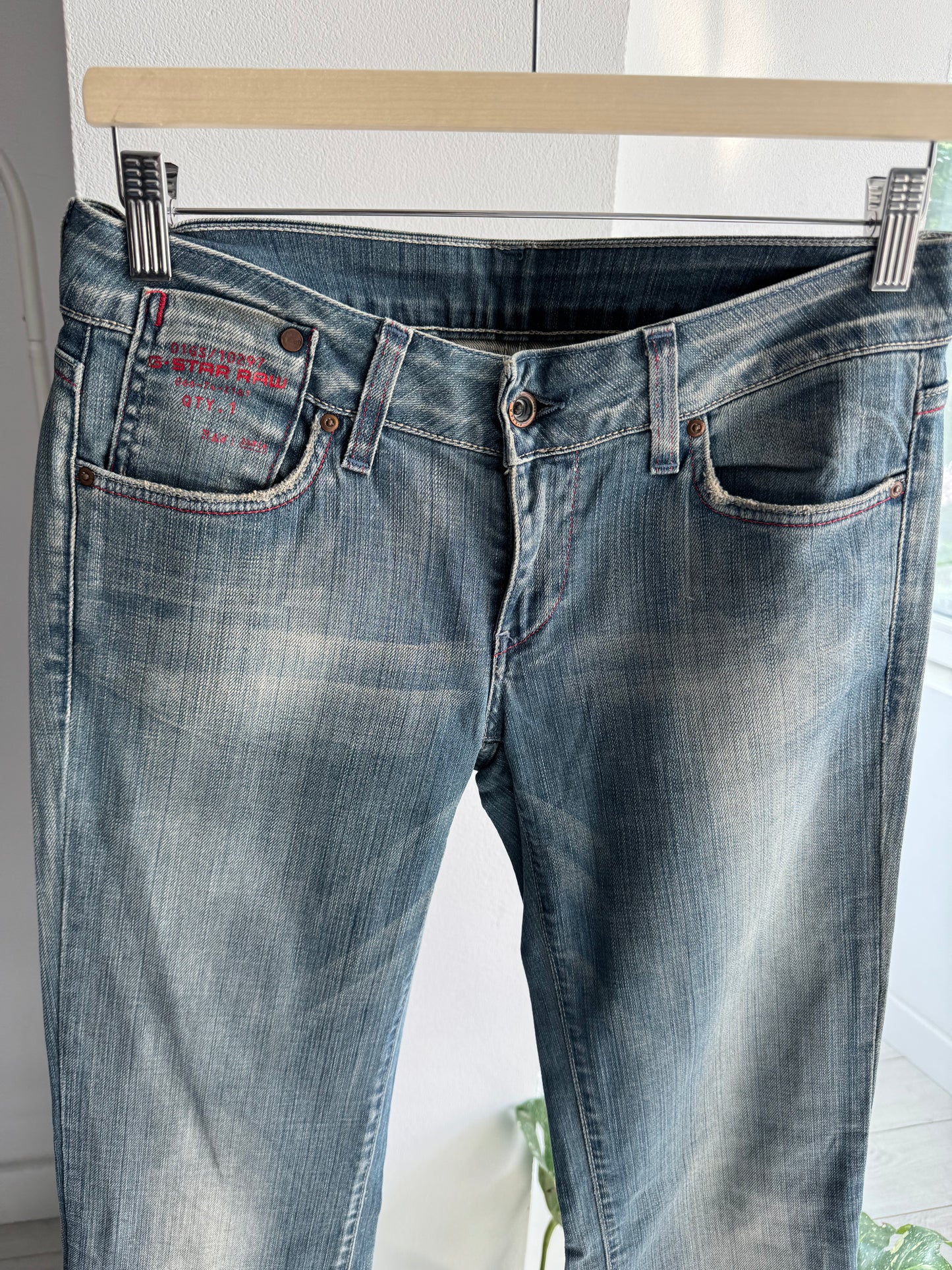👖 Jeans Y2K G-Star Raw Bootcut Damă – W28 x L34 – Made in Italy