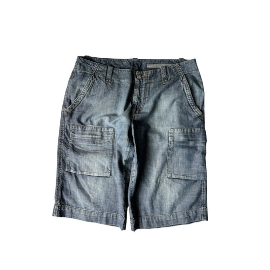 👖 Y2K Cargo Jorts Calvin Klein – W33