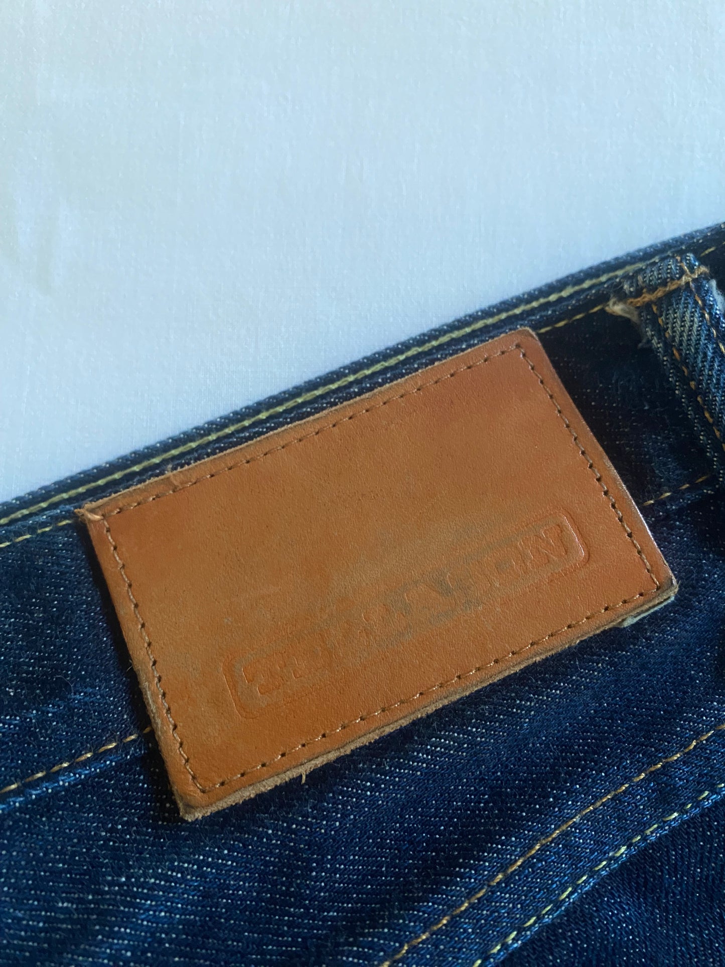 👖 Jeanși Tellason – Raw Selvedge Denim – Slim Straight – W34 – Made in USA