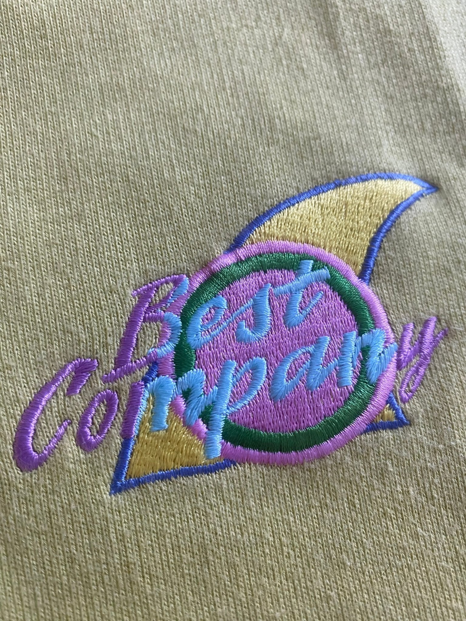 80's Vintage Lime Green Best Company Shortsleeved Crewneck - anbracaminte