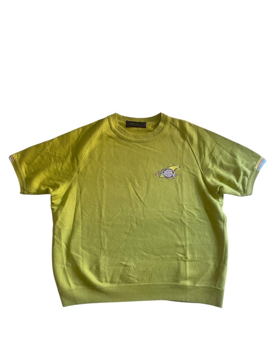 80's Vintage Lime Green Best Company Shortsleeved Crewneck - anbracaminte