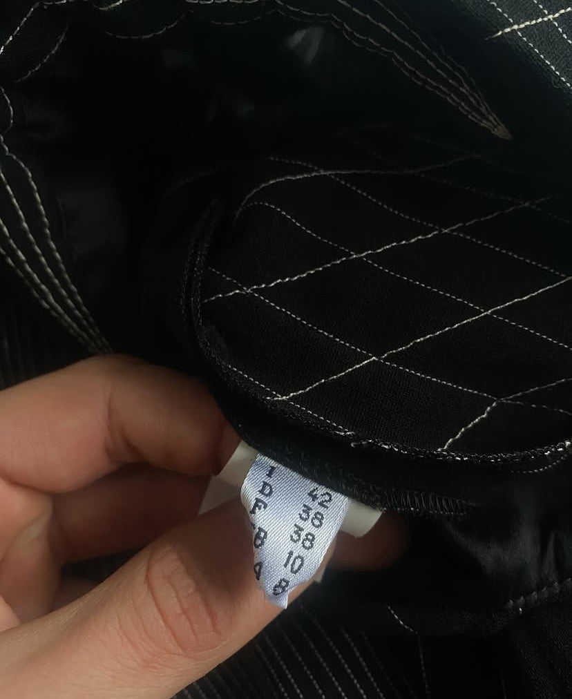 Rochie Jean Paul Gaultier FW2009 – „X Dress” – 100% Lână – Mărime M