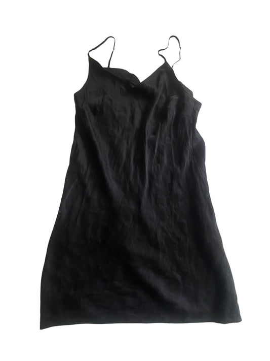 👚 Top Y2K din Mătase Neagră – Mărime M