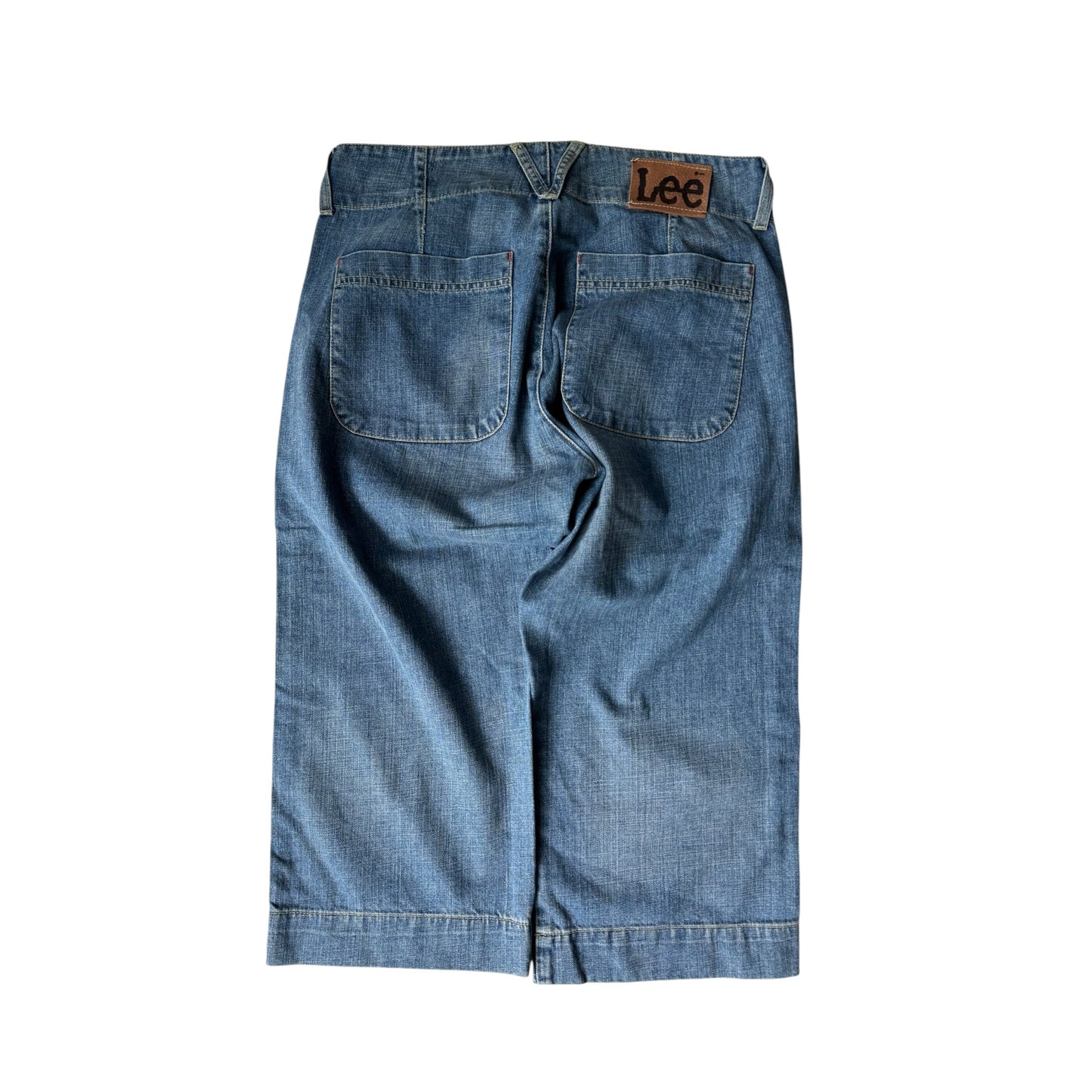 👖 Pantaloni Scurți Vintage Lee Worker Bermuda Jorts – W31 Bărbați