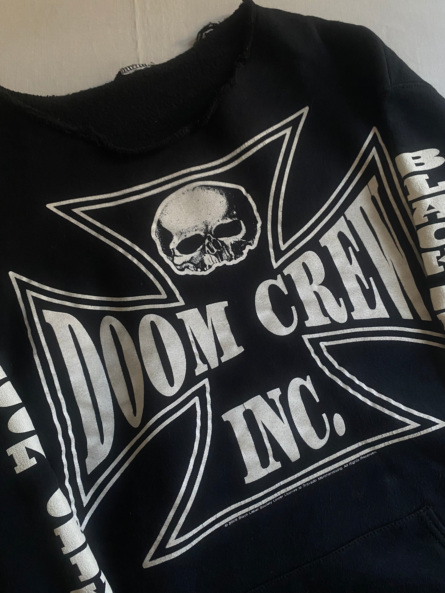 Crewneck Vintage Black Label Society – 2005 Tour – Distressed – Men’s L