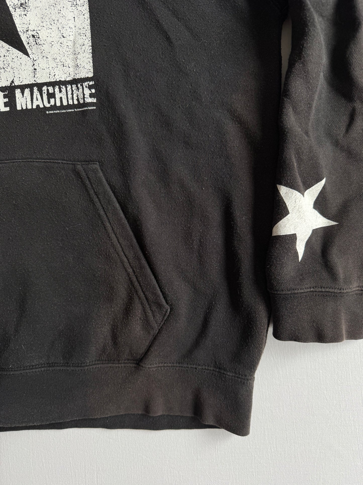 🎙️ Hanorac Band 2008 Negru Rage Against the Machine – L (XL pe etichetă)