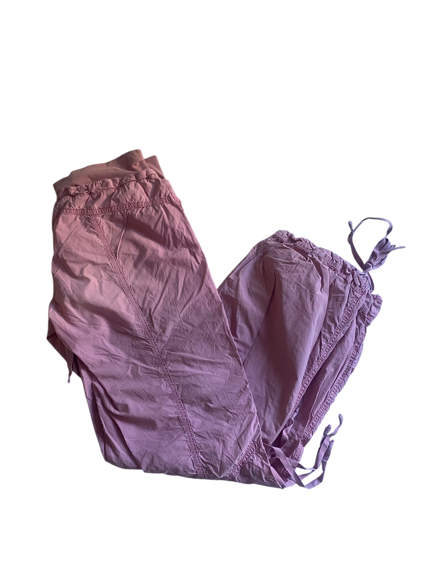 Pantaloni Y2K Dimensione Danza Rave – Roz – 100% Bumbac – Mărime 38 (Reglabilă)