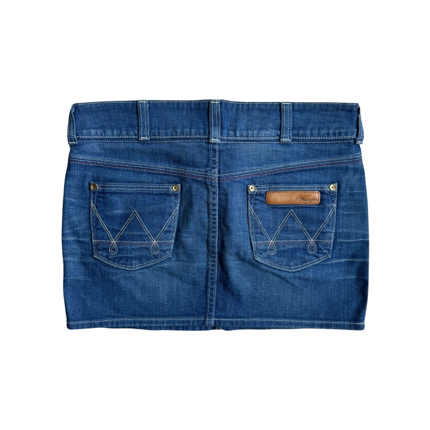 🤠 Fustă Denim Wrangler Y2K | M Damă (W28)