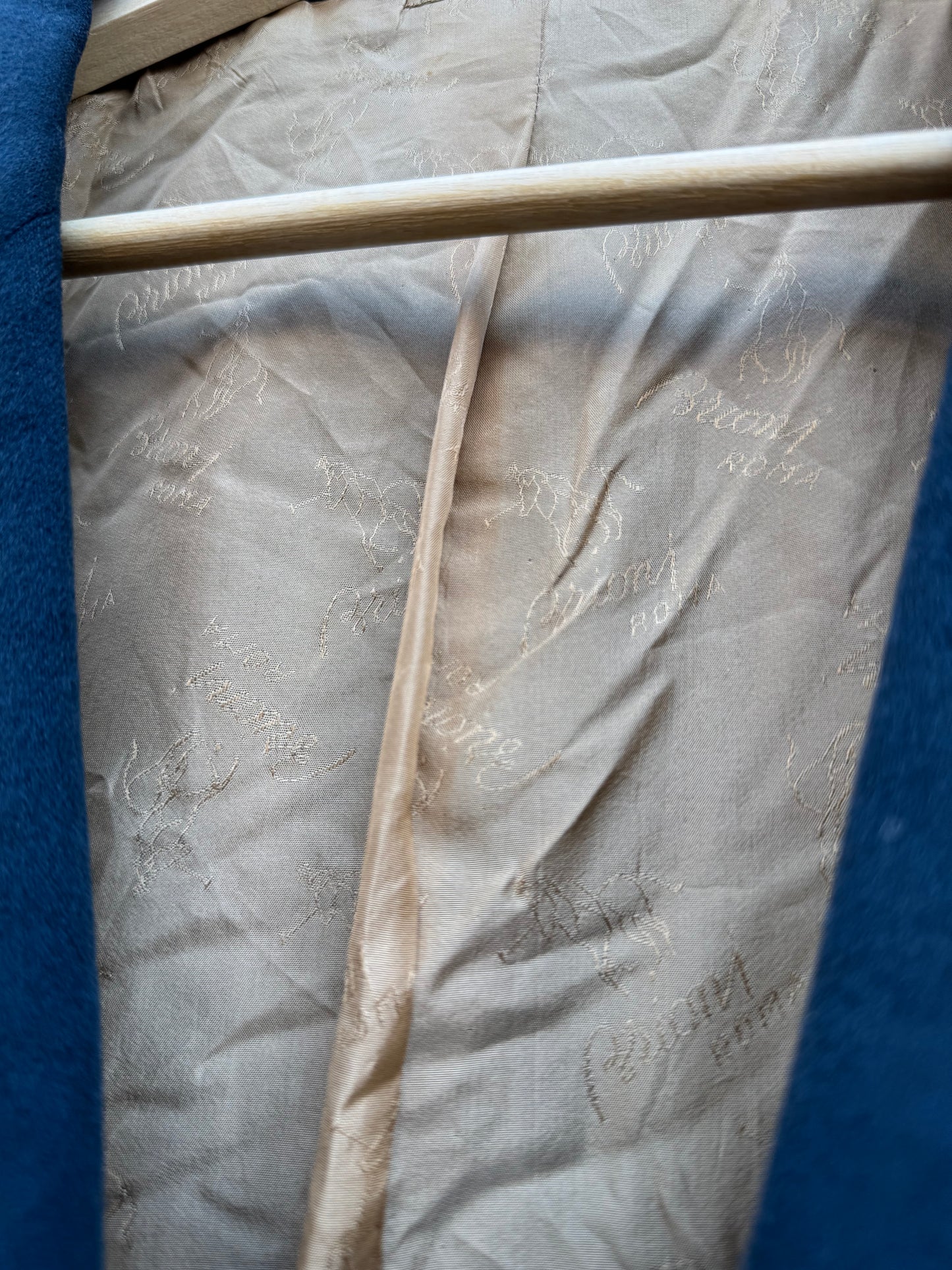 🎩 Blazer Vintage Brioni din Cașmir Light Navy – IT 60