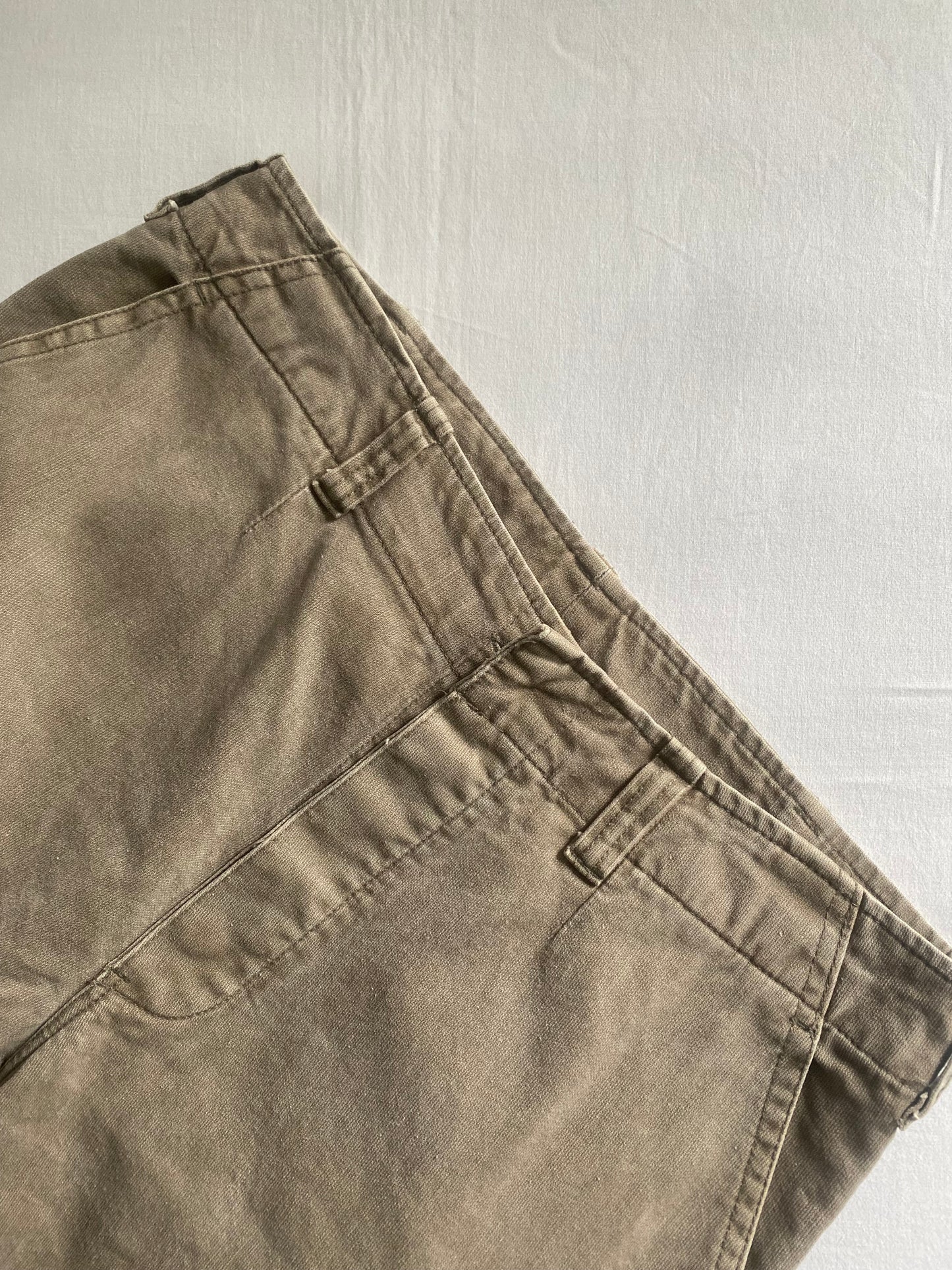 Military Moleskin Cargo Shorts
