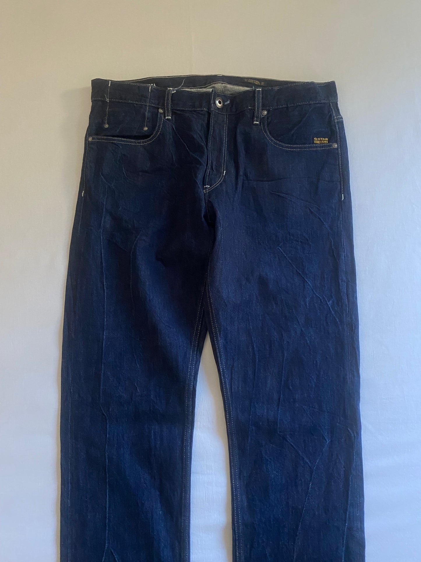 G Star Raw Selvedge Denim Mosa Straight Fit Jeans