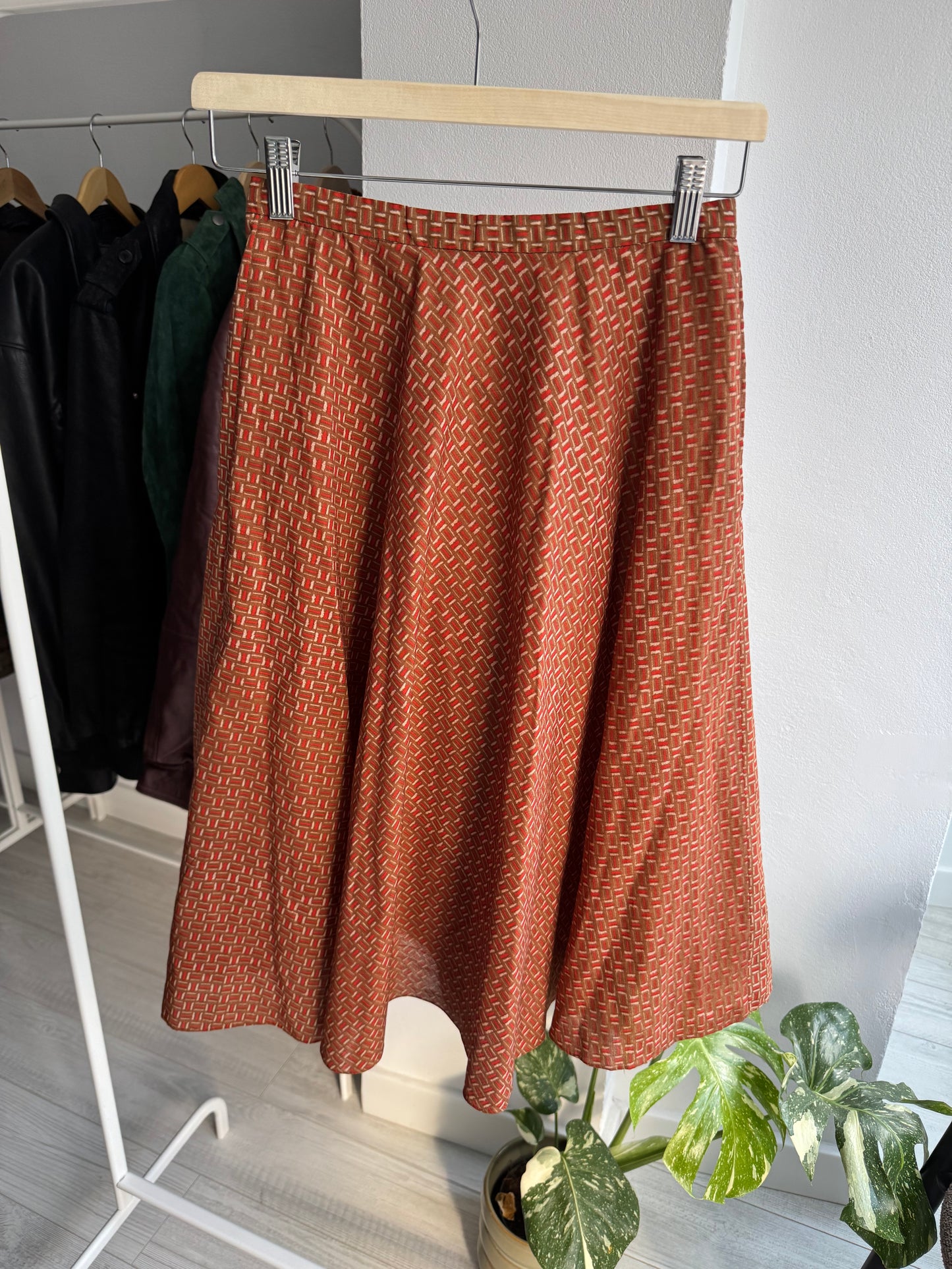 ✨ Fustă Vintage Printed – XS/S Damă