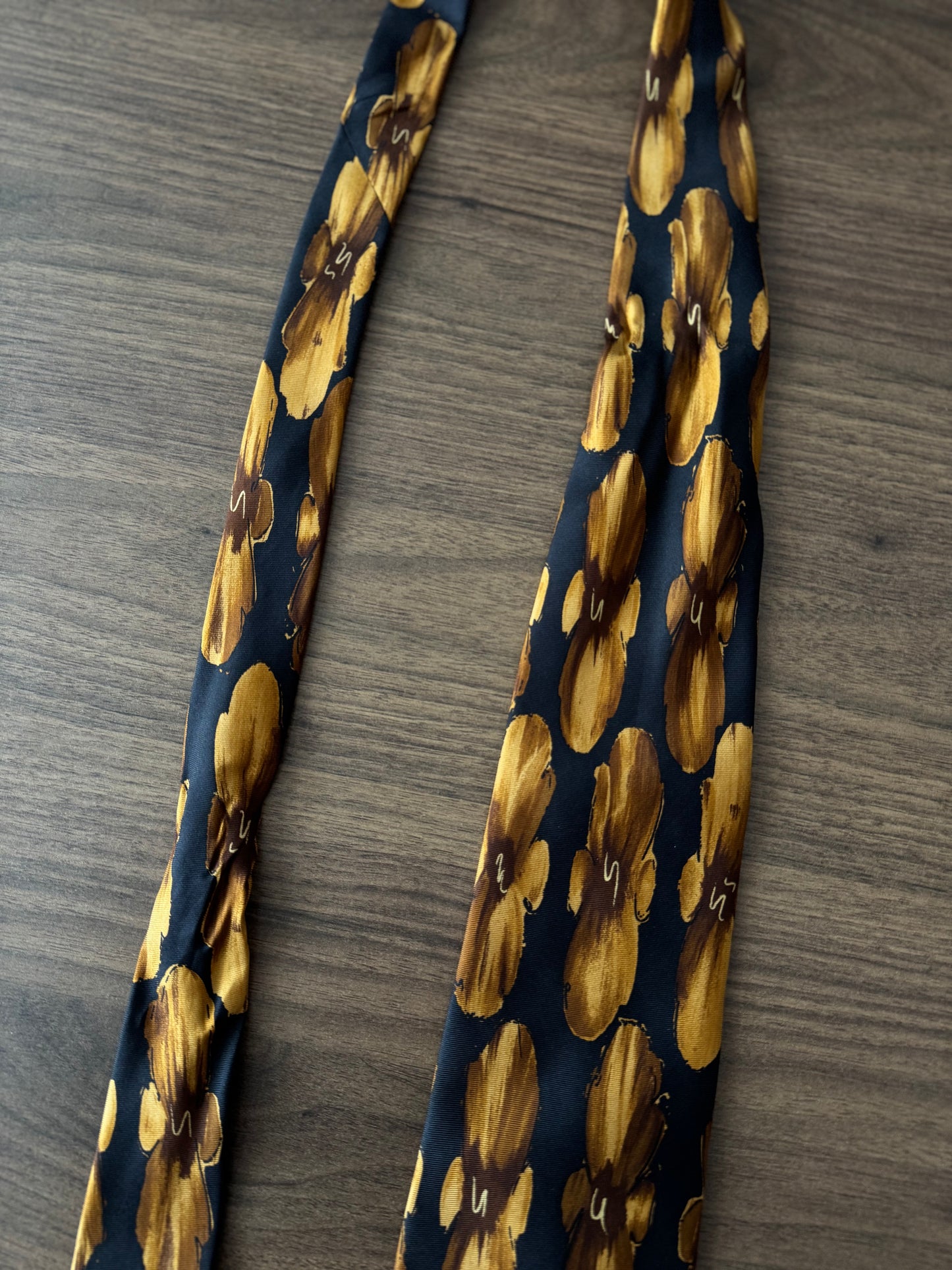 👔 Cravată Printed Hugo Boss Vintage | Mătase Naturală | Made in Italy