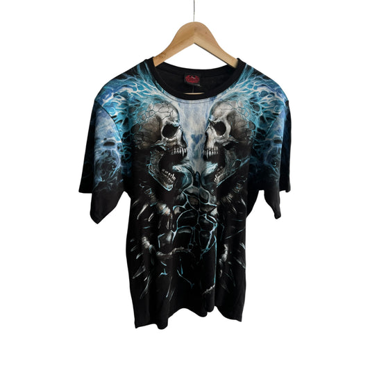 ☠️ Tricou Y2K Spiral Direct Graphic Tee – M Bărbați
