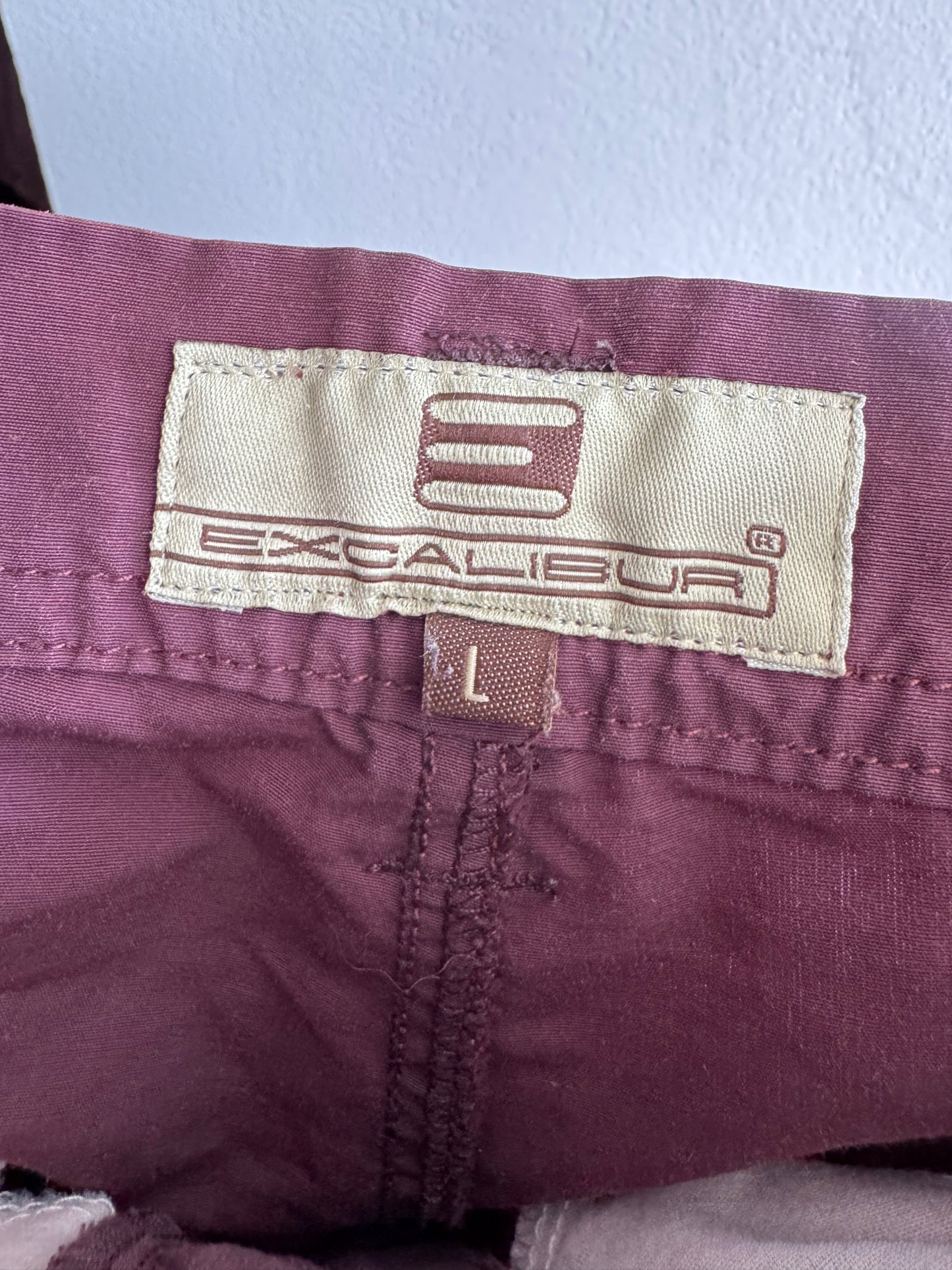 🪩 Pantaloni Y2K Excalibur Flared Rave – L