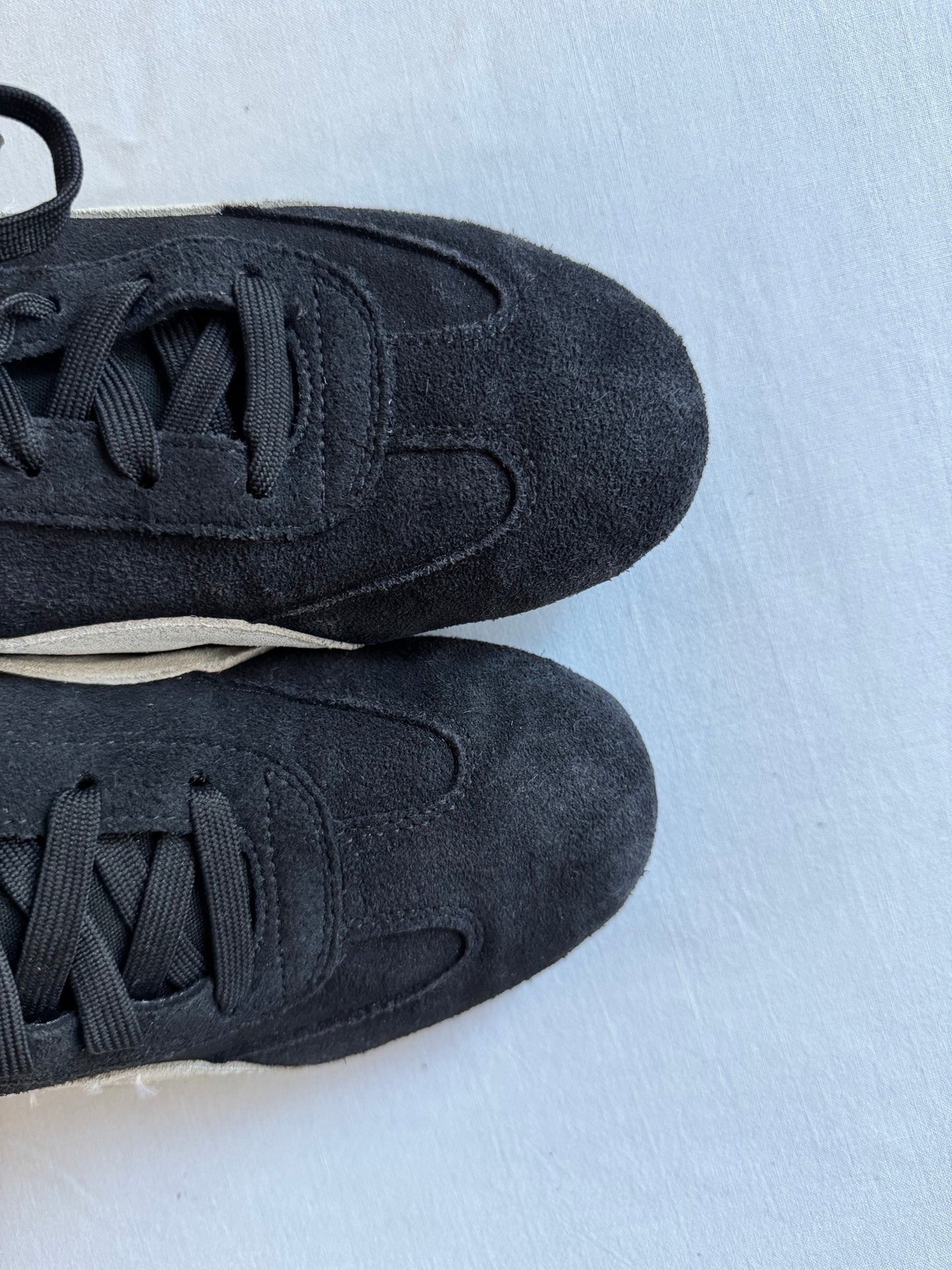 Sneakers vintage Puma x Sparco Speedcat din piele întoarsă neagră – mărimea 42