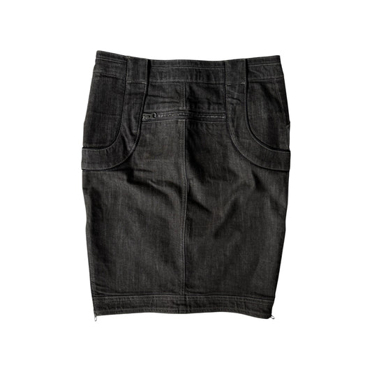 👗 Fustă Denim Maro Washed Stella McCartney x H&M – Mărimea S