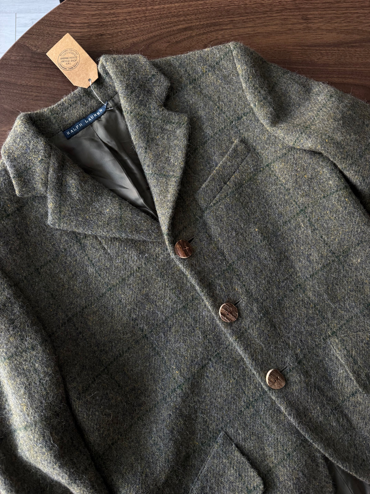 Blazer Vintage Ralph Lauren Tweed | M Damă