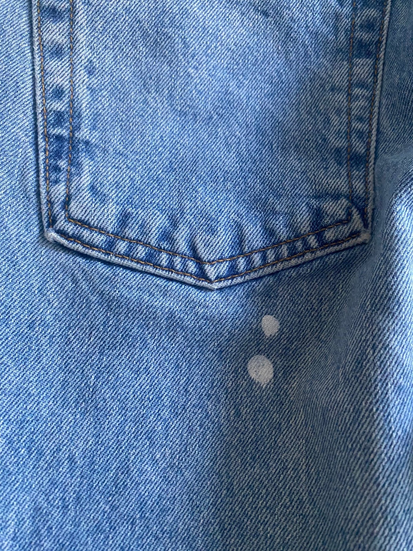 90’s GAP Washed & Paint Splattered Denim Jeans – US 8 Women’s - anbracaminte