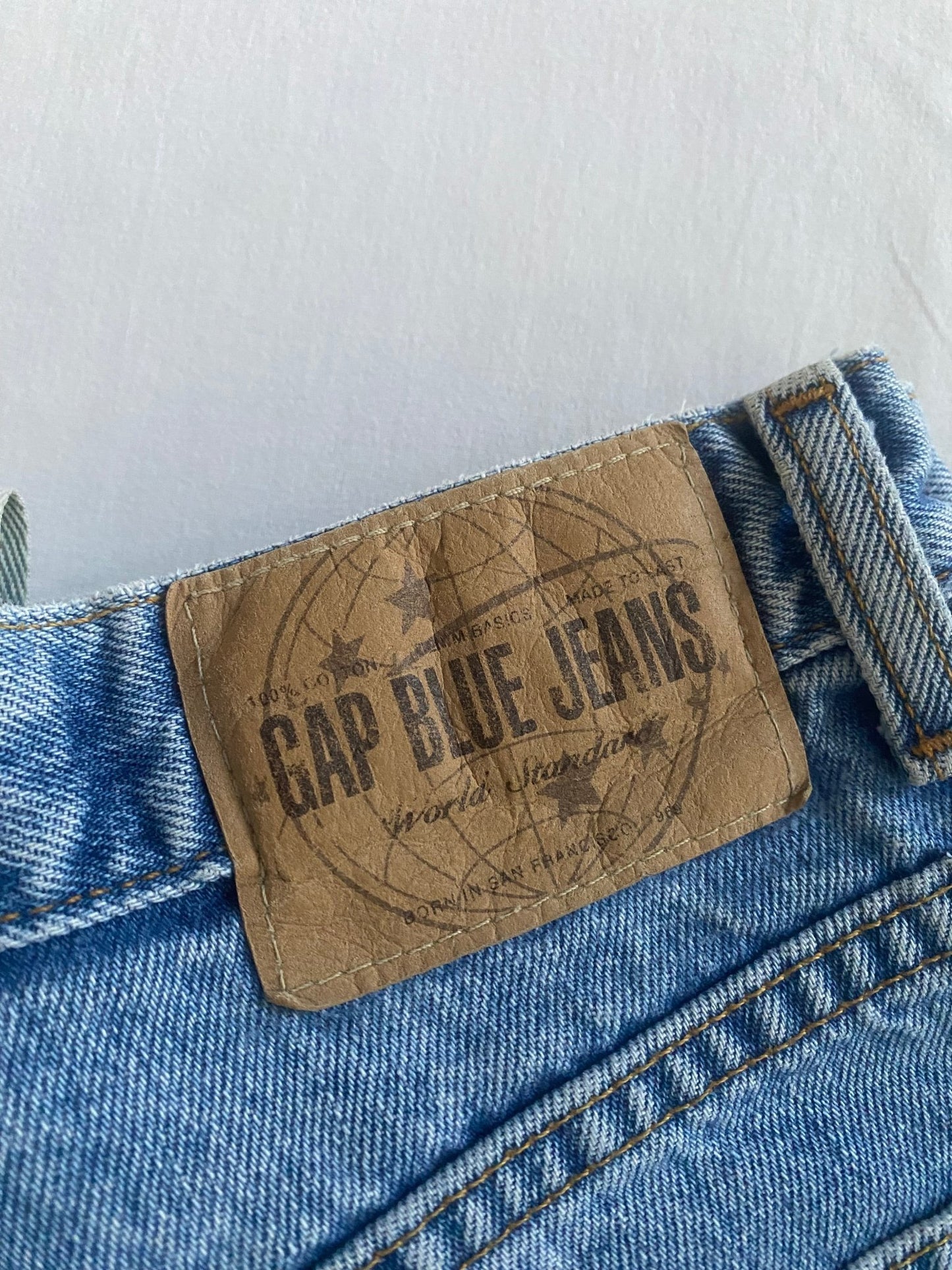 90’s GAP Washed & Paint Splattered Denim Jeans – US 8 Women’s - anbracaminte
