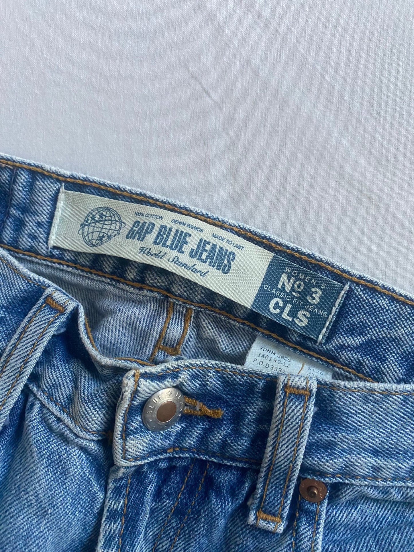 90’s GAP Washed & Paint Splattered Denim Jeans – US 8 Women’s - anbracaminte