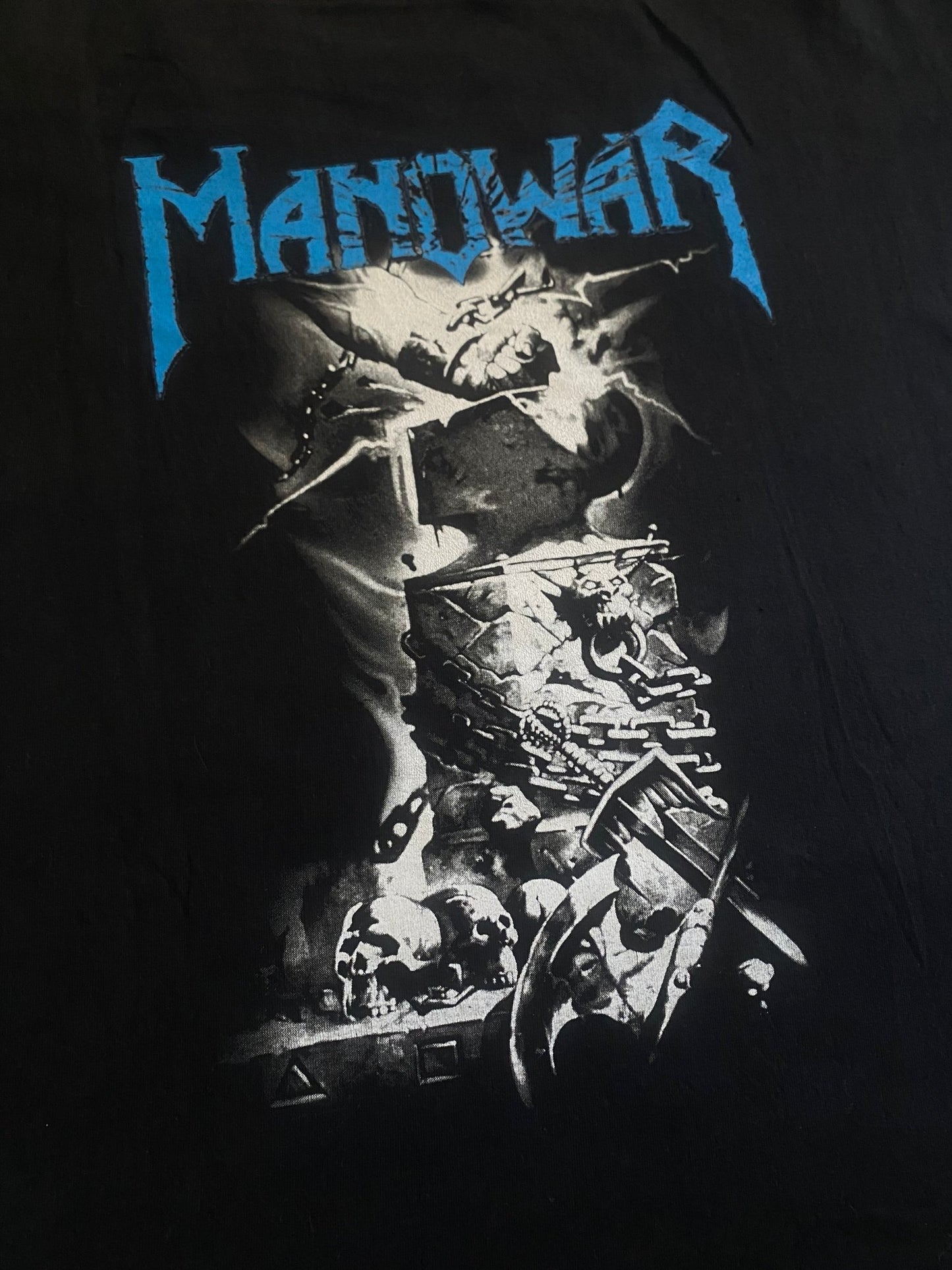 90's Vintage Manowar Band Tee - anbracaminte