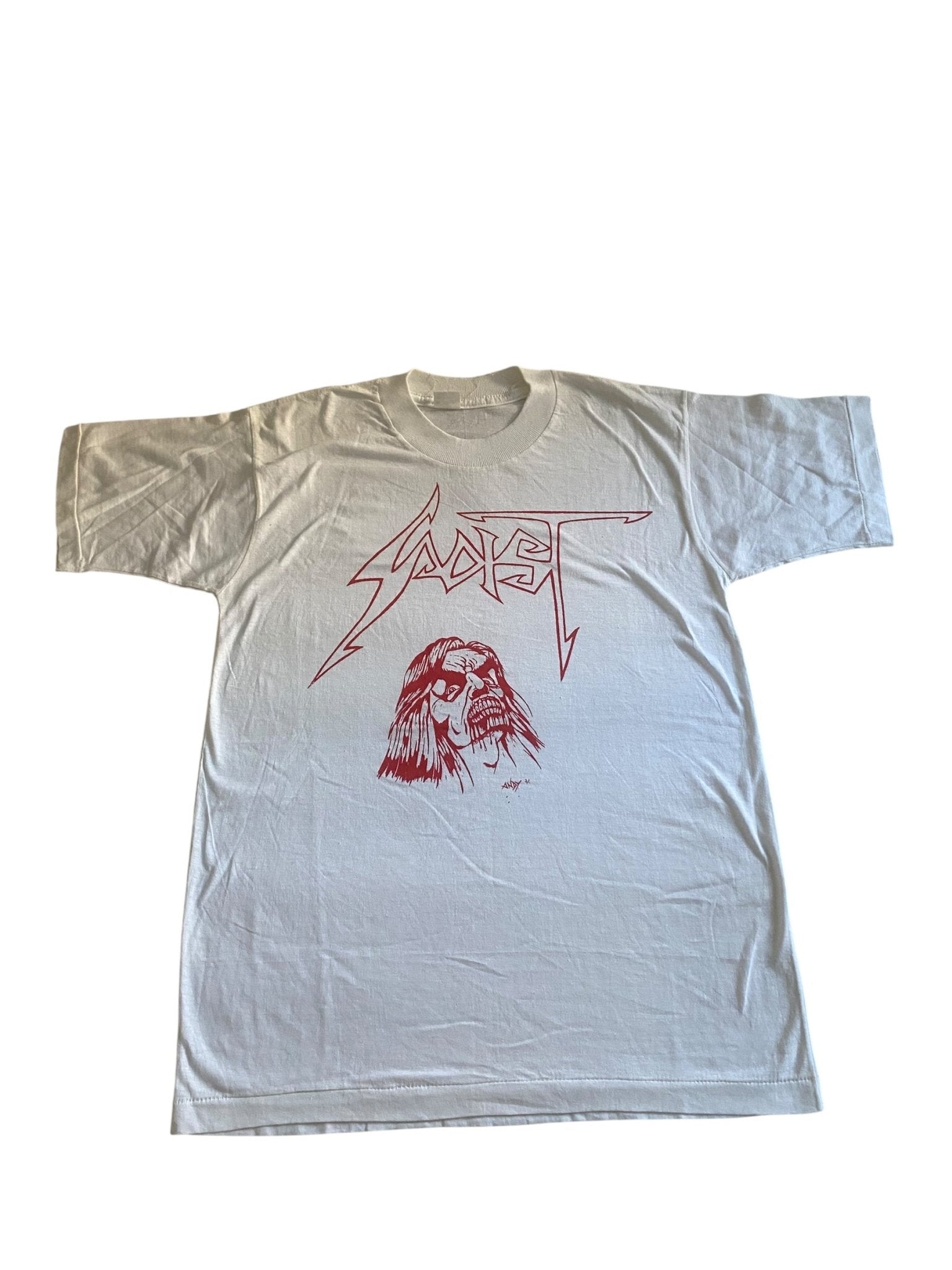 90's Vintage Sadist Band Tee - anbracaminte