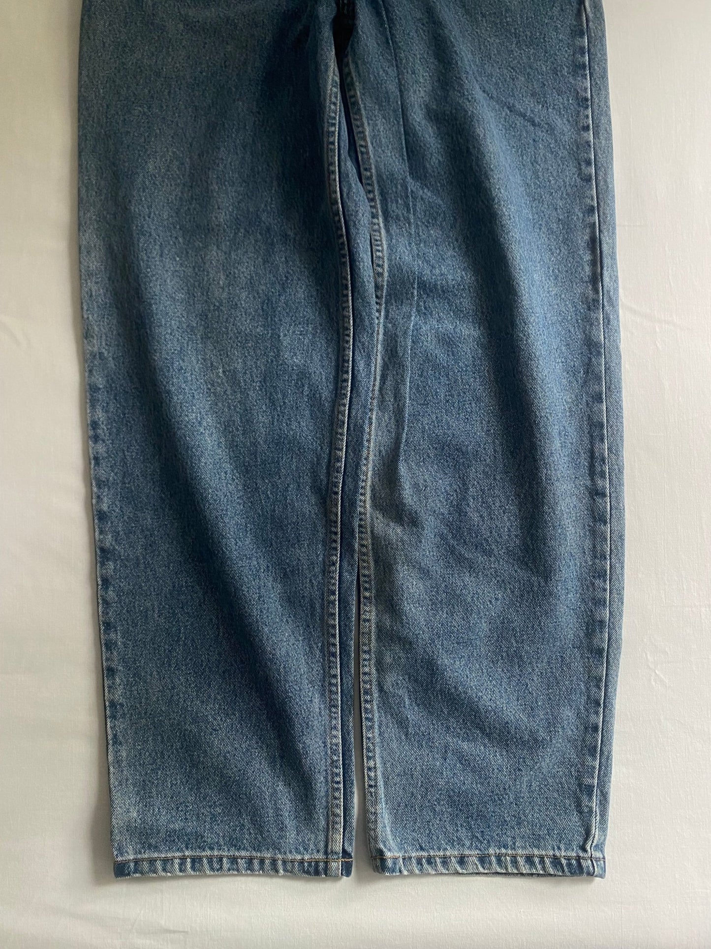 👖 90’s Vintage Tommy Hilfiger Light Wash Baggy Jeans - anbracaminte