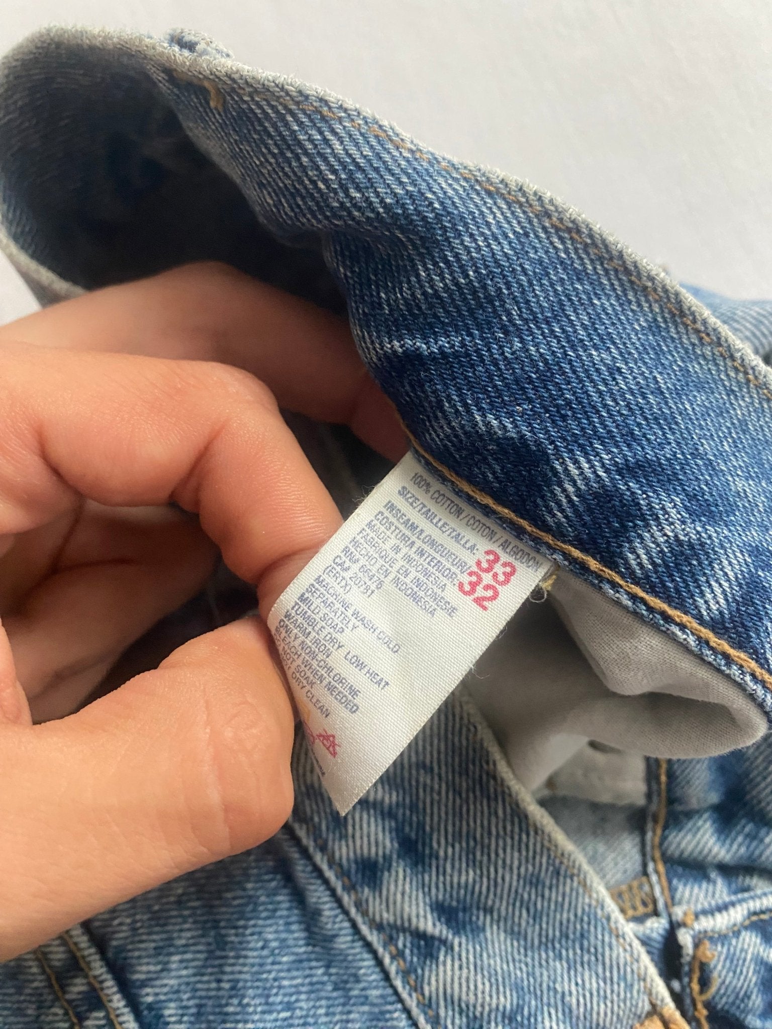 👖 90’s Vintage Tommy Hilfiger Light Wash Baggy Jeans - anbracaminte