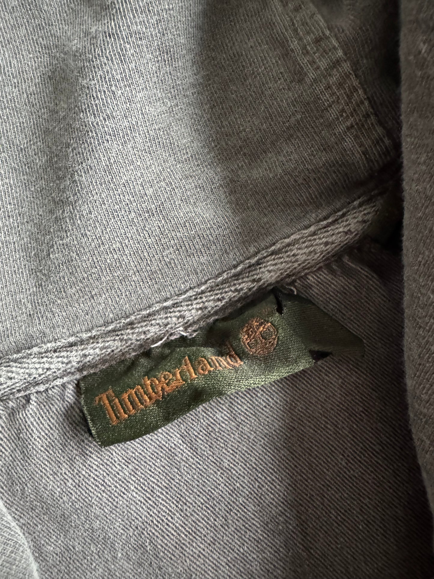 🗿 Hanorac Y2K Bărbați Timberland din Bumbac Gri Washed – M