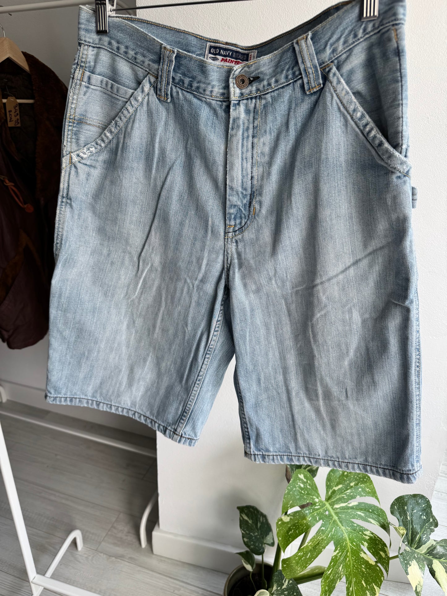 🔨 Pantaloni Scurți Vintage Old Navy Carpenter Jorts – US 32 Bărbați