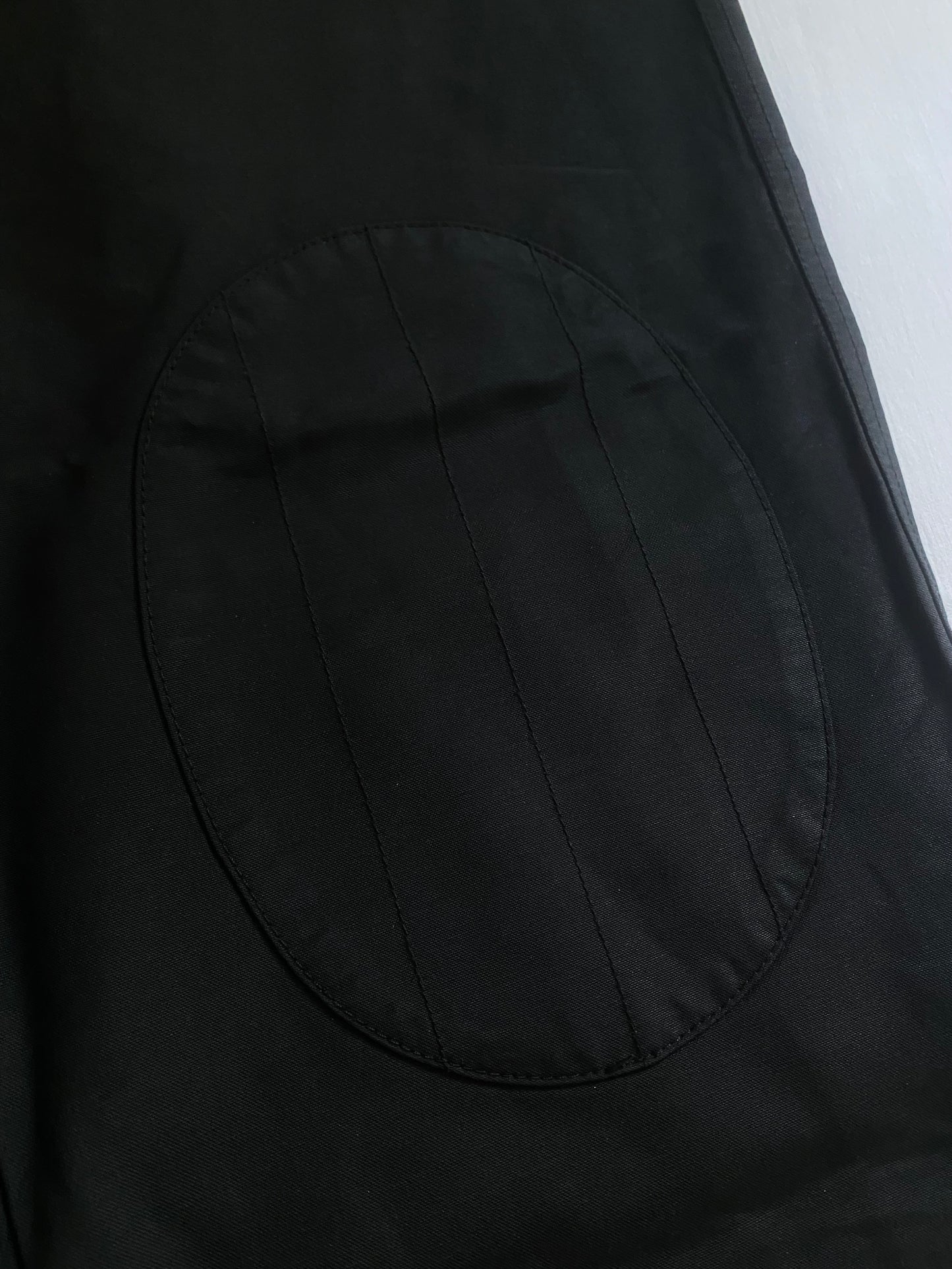 👖 Y2K GAS Jeans – Black Baggy Trousers