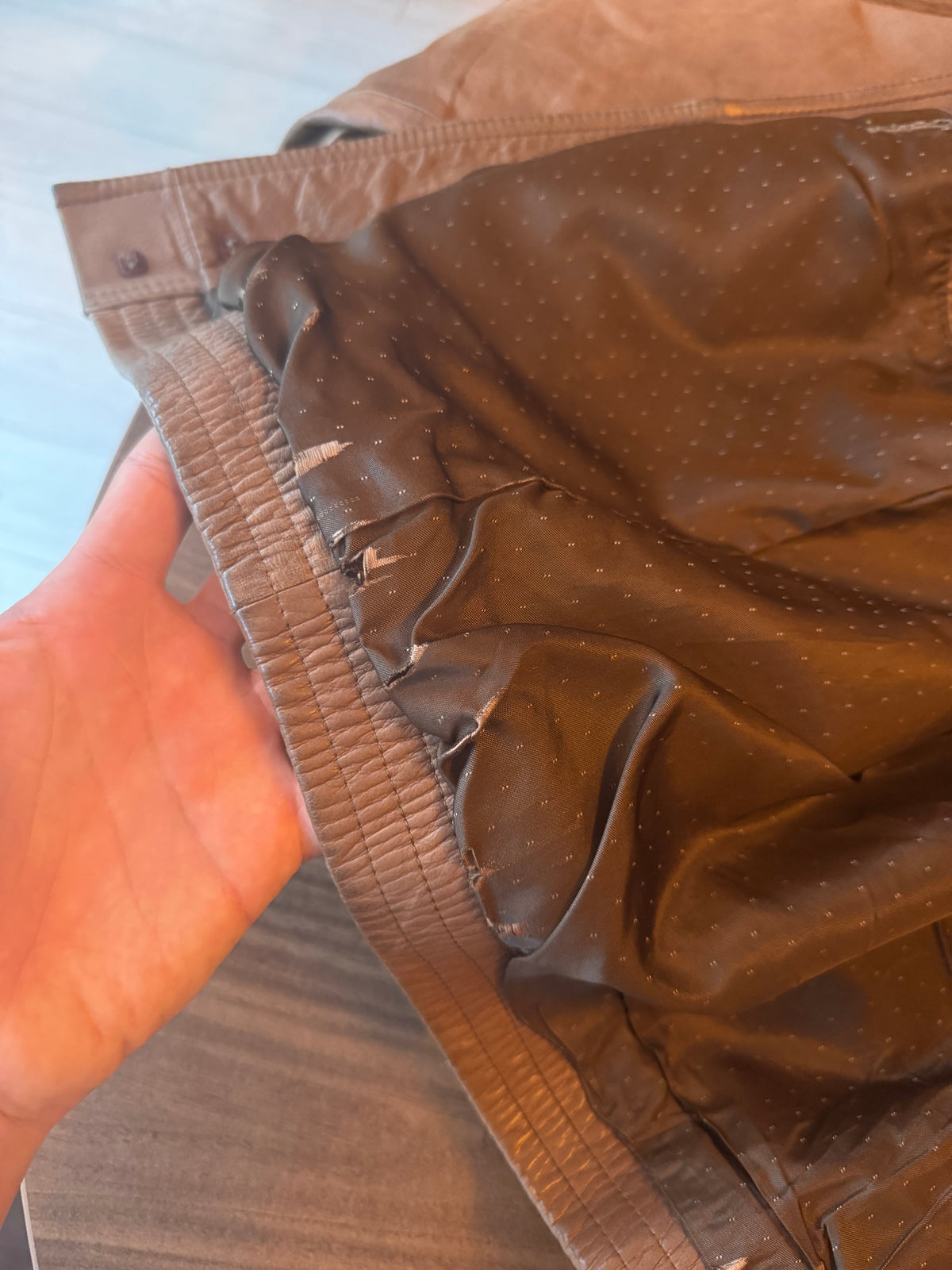 Jachetă Piele Naturală Maro Vintage Bărbați | L (50)