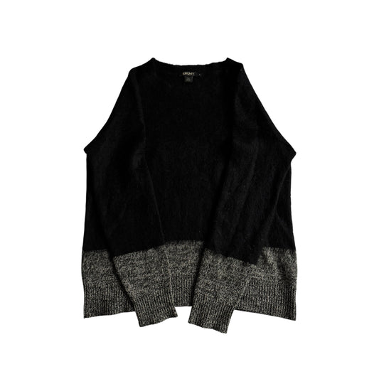 🧶 Pulover Y2K Damă DKNY Mohair, Lână și Blend Sintetic – M