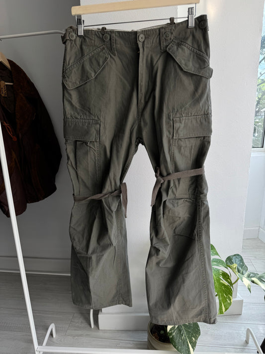 🪂 Pantaloni Cargo Baggy Y2K Bondage Style – Approx. W32 – Ajustabili