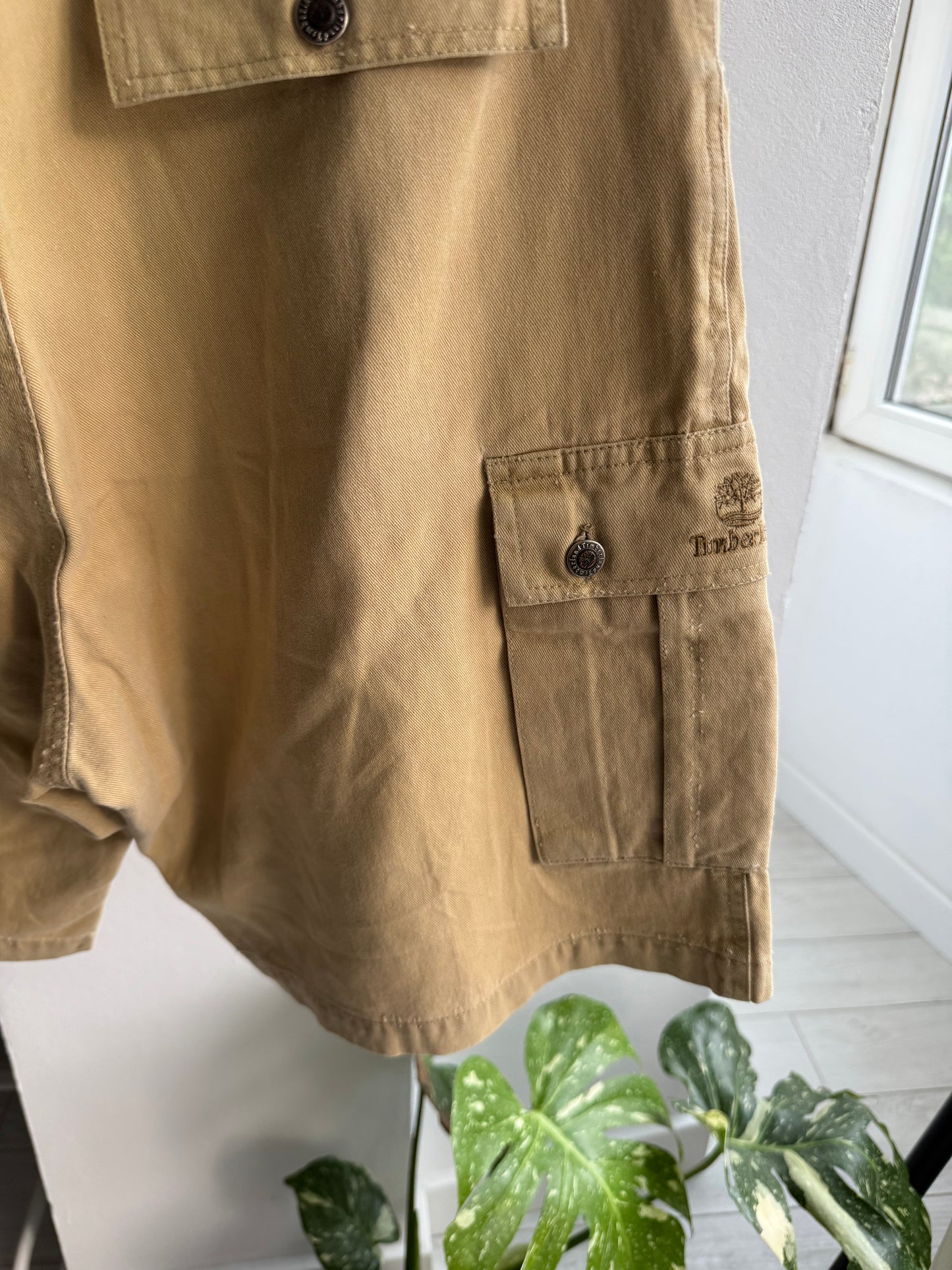 ☀️ Pantaloni Scurți Cargo Vintage Timberland – Aprox. W32