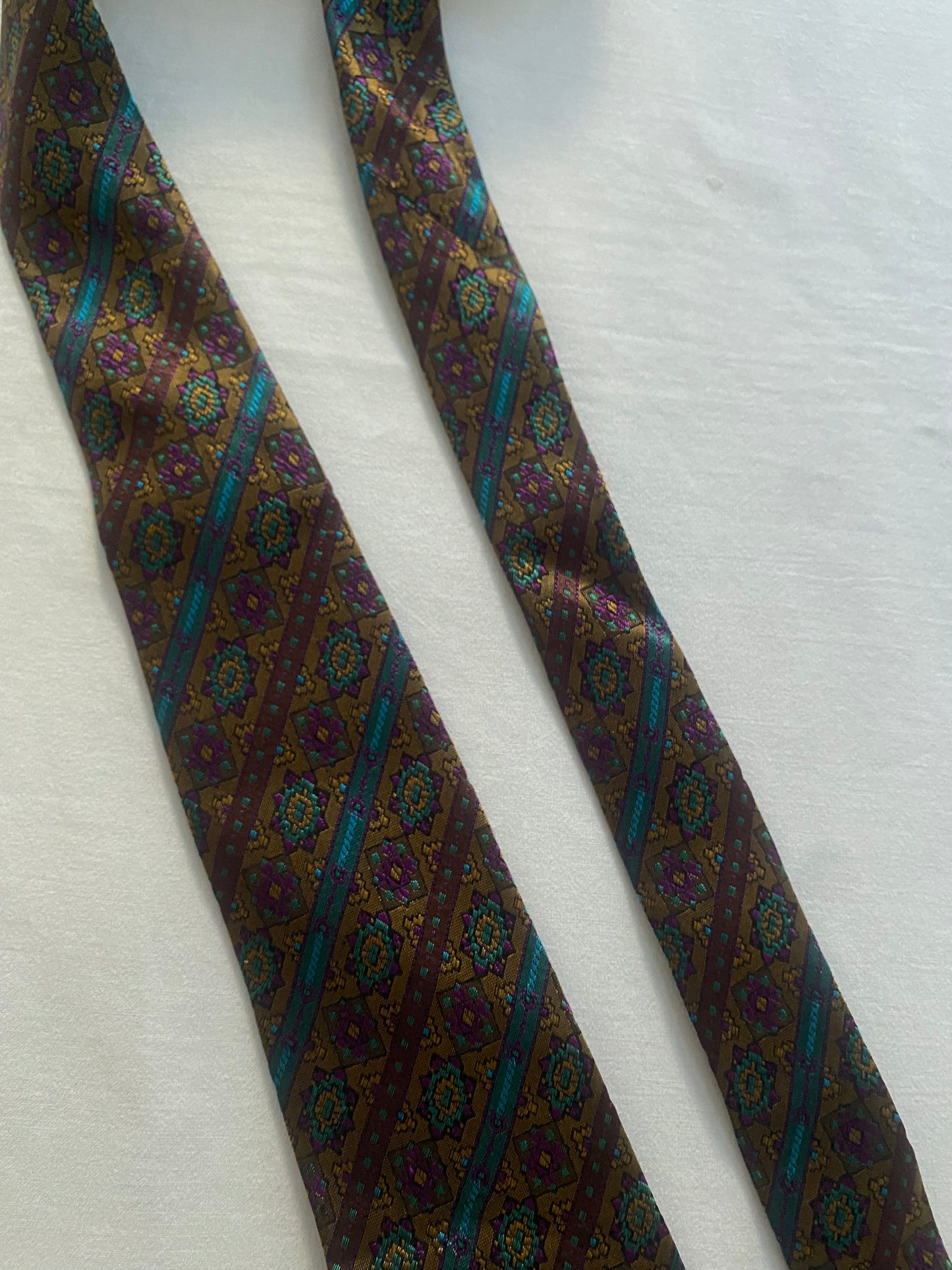 Vintage Celine Printed Tie