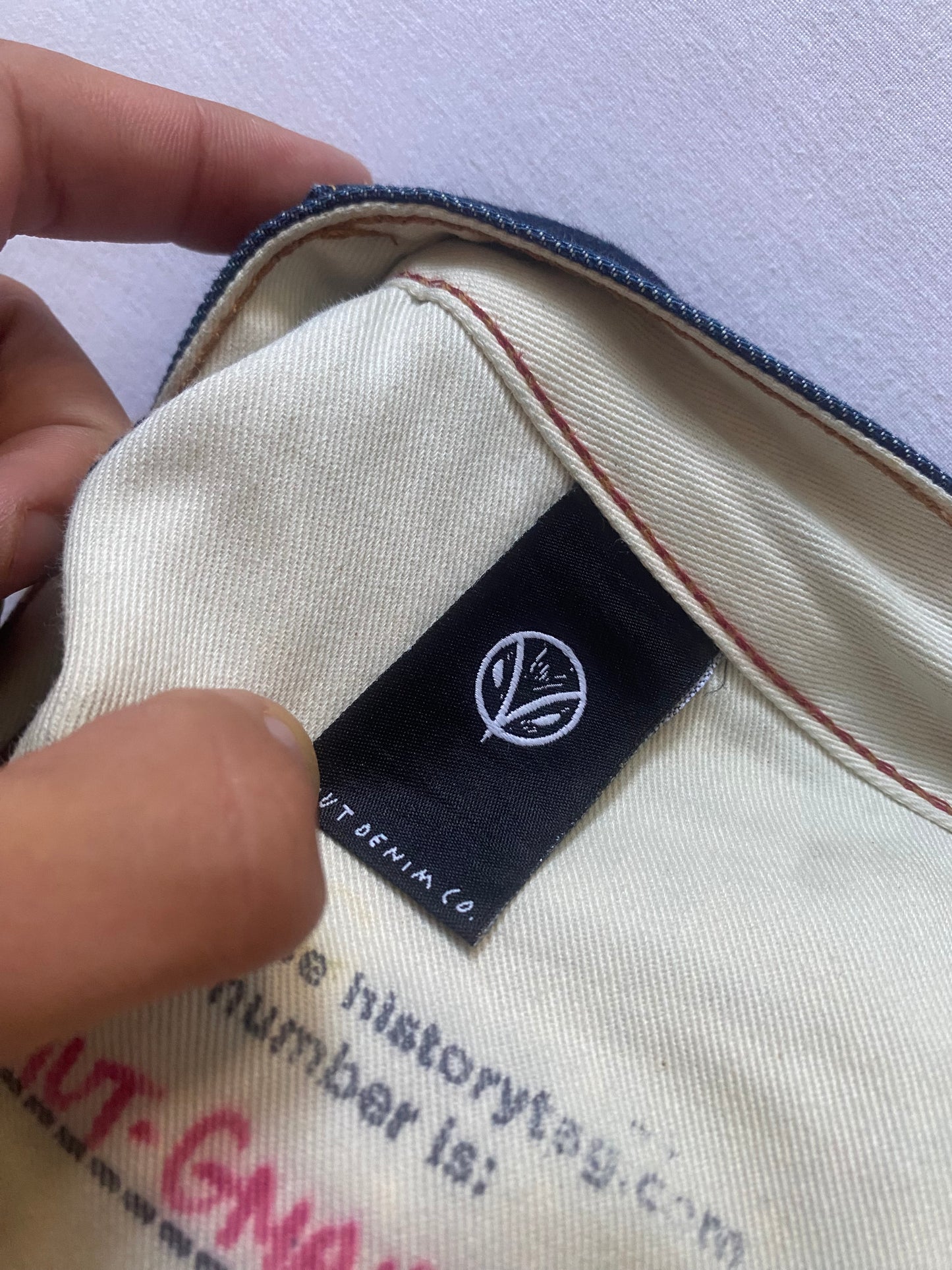 Jeans Hiut Denim Co – Hackr Model – Japanese Selvedge – Slim Fit – W31 L32